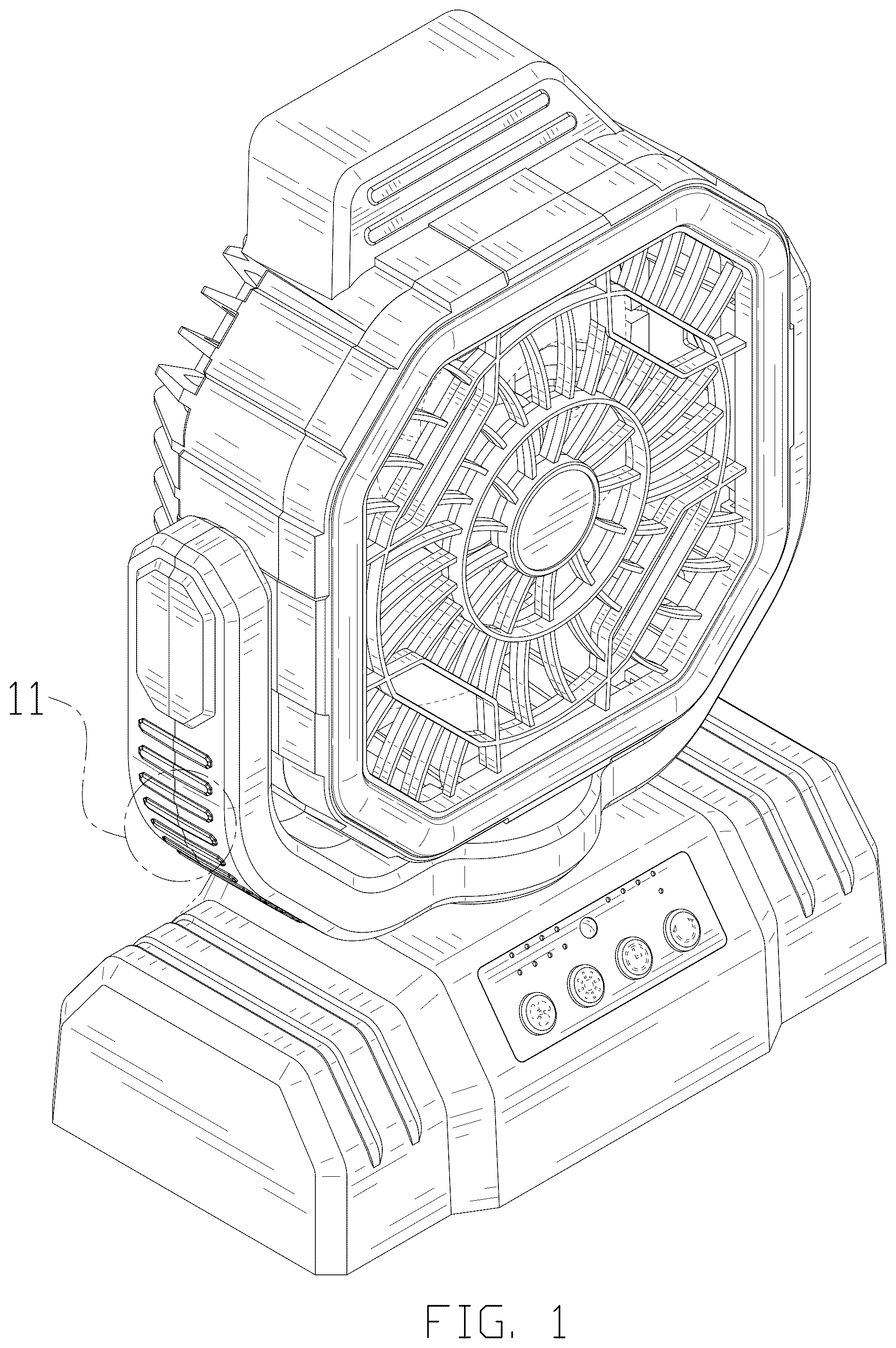 Patent USD1078978 — Fan — Figure 1