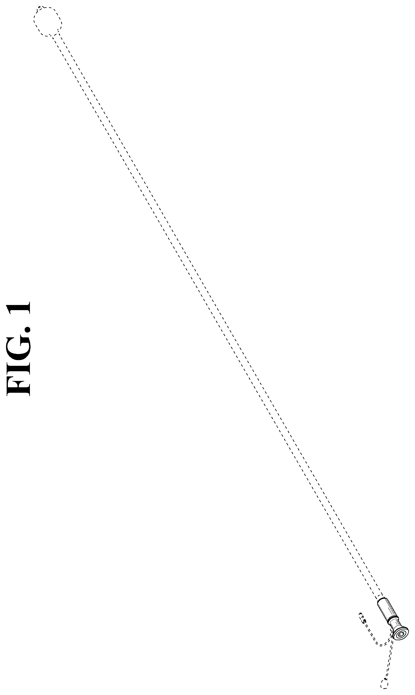 Patent USD1079000 — Insertion assisting tool for endoscope — Figure 1