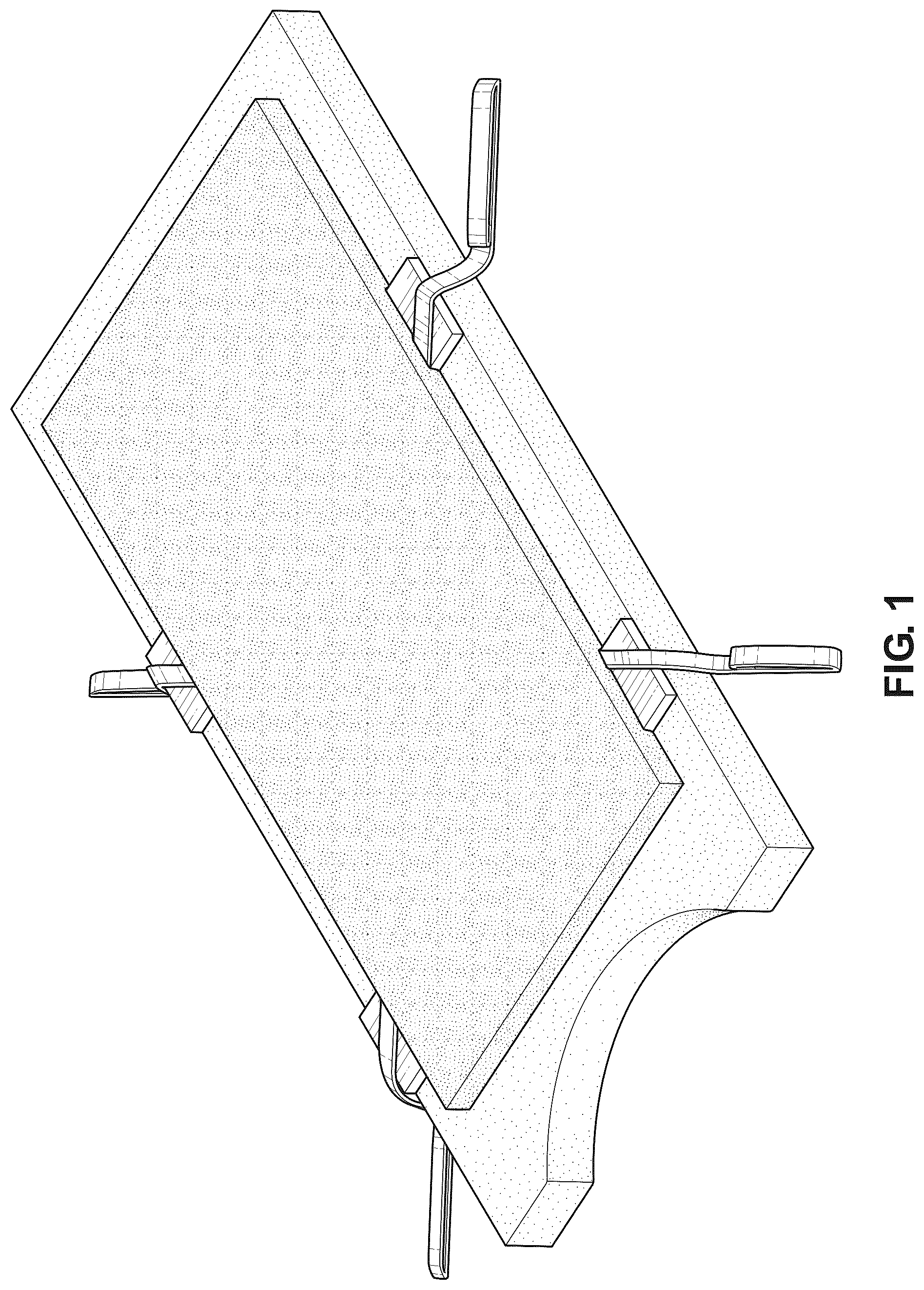 Patent USD1079018 — Patient pad — Figure 1