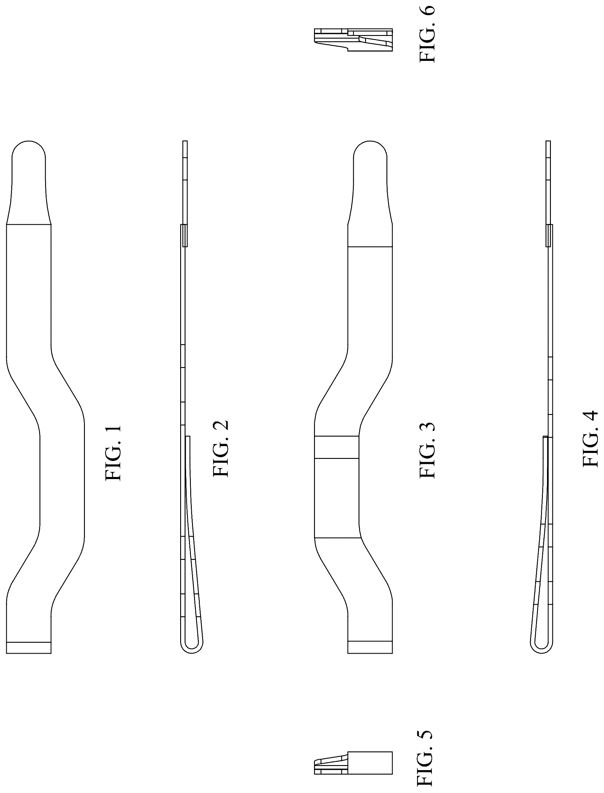 Patent USD1079025 Figure 1 – Phalangeal splint