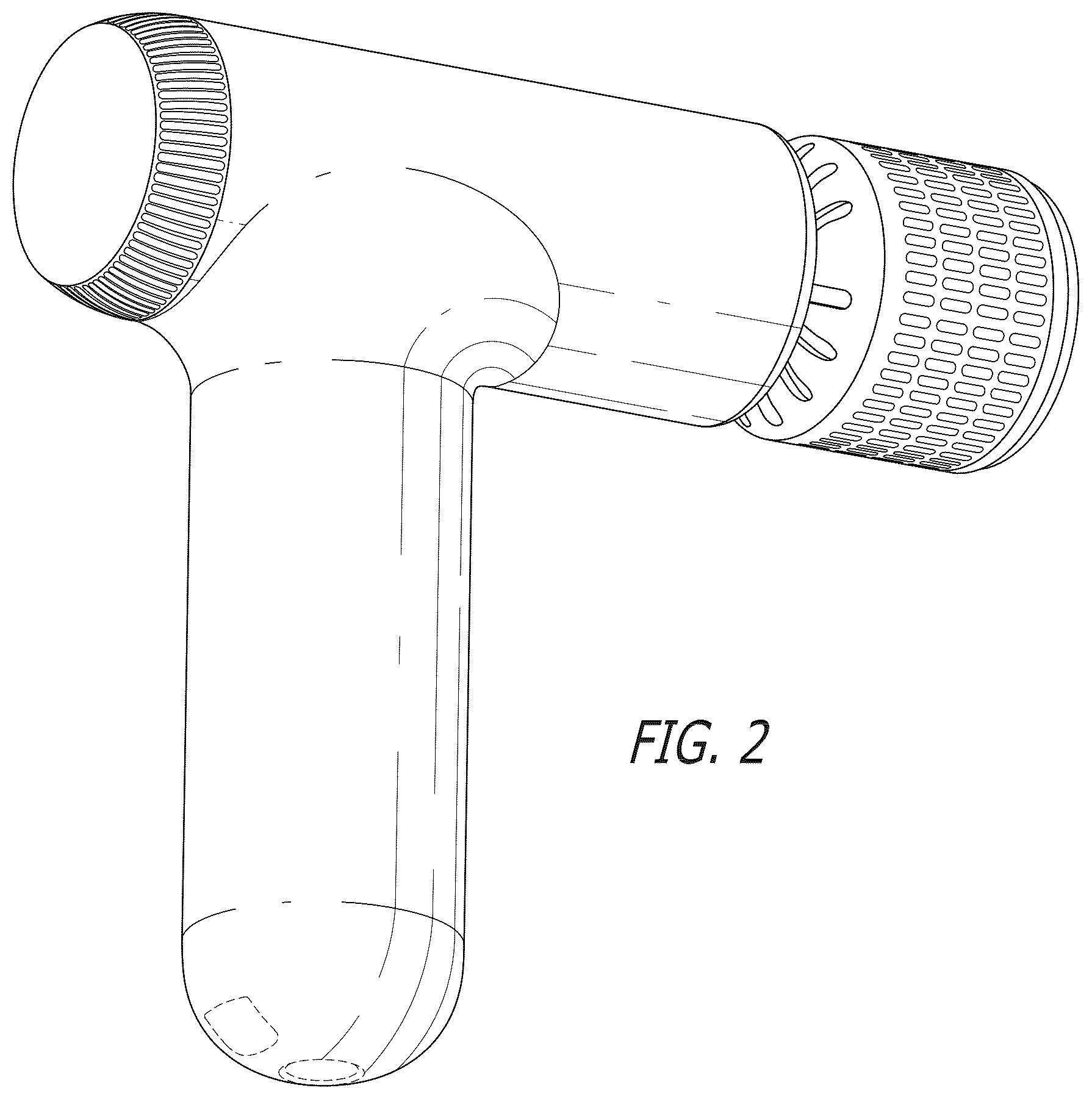Patent USD1079041 — Percussion massager — Figure 1