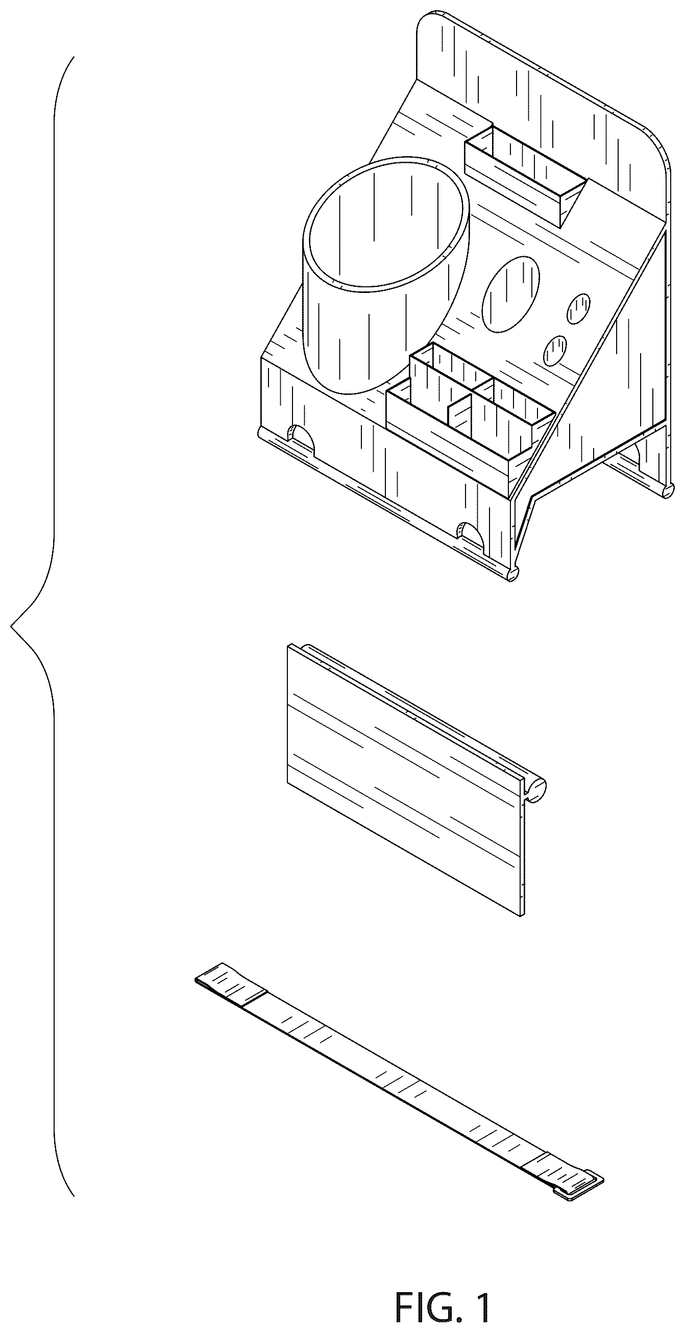 Patent USD1079060 — Ladder topper set — Figure 1