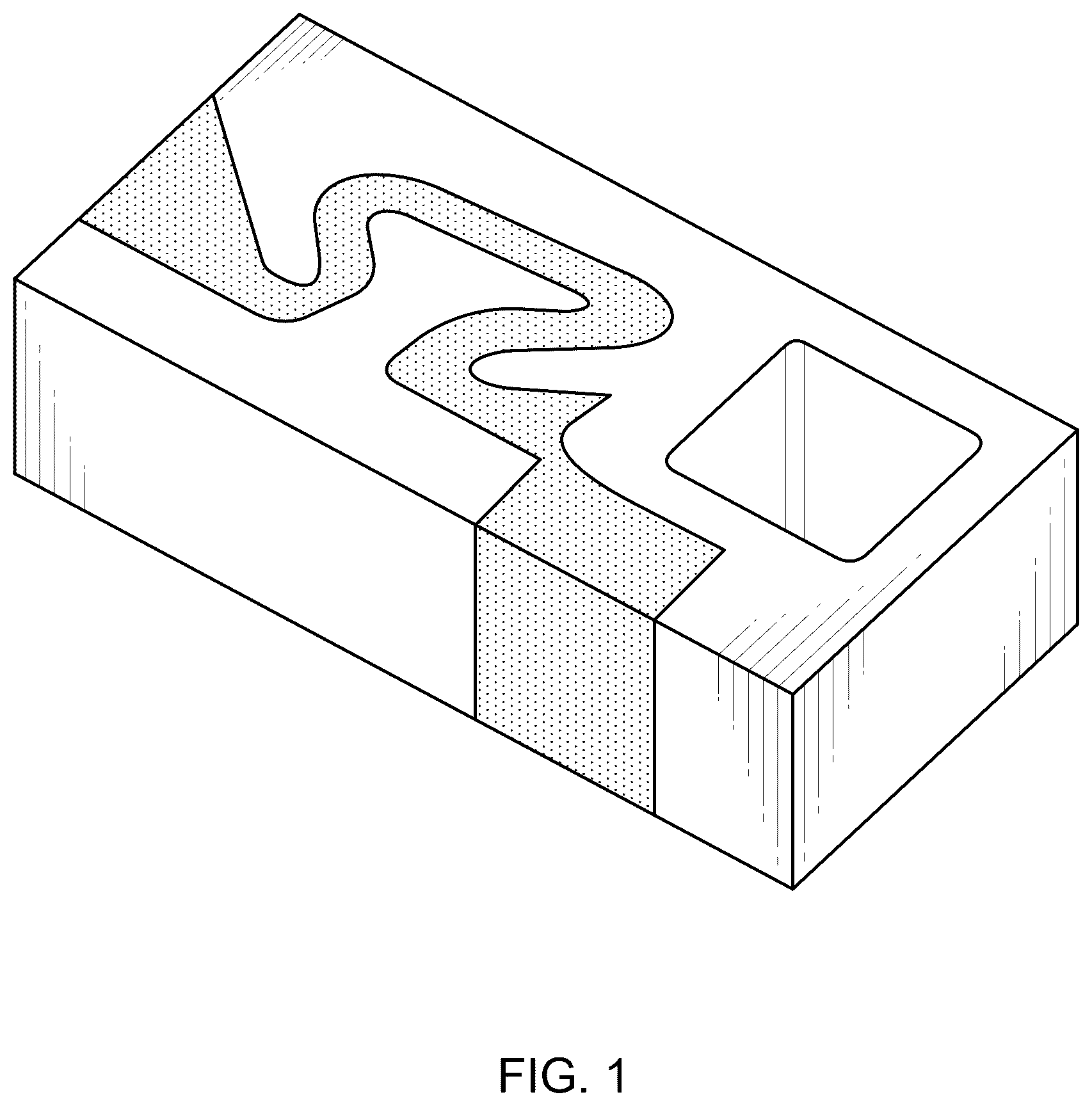 Patent USD1079065 — Insulated corner block — Figure 1