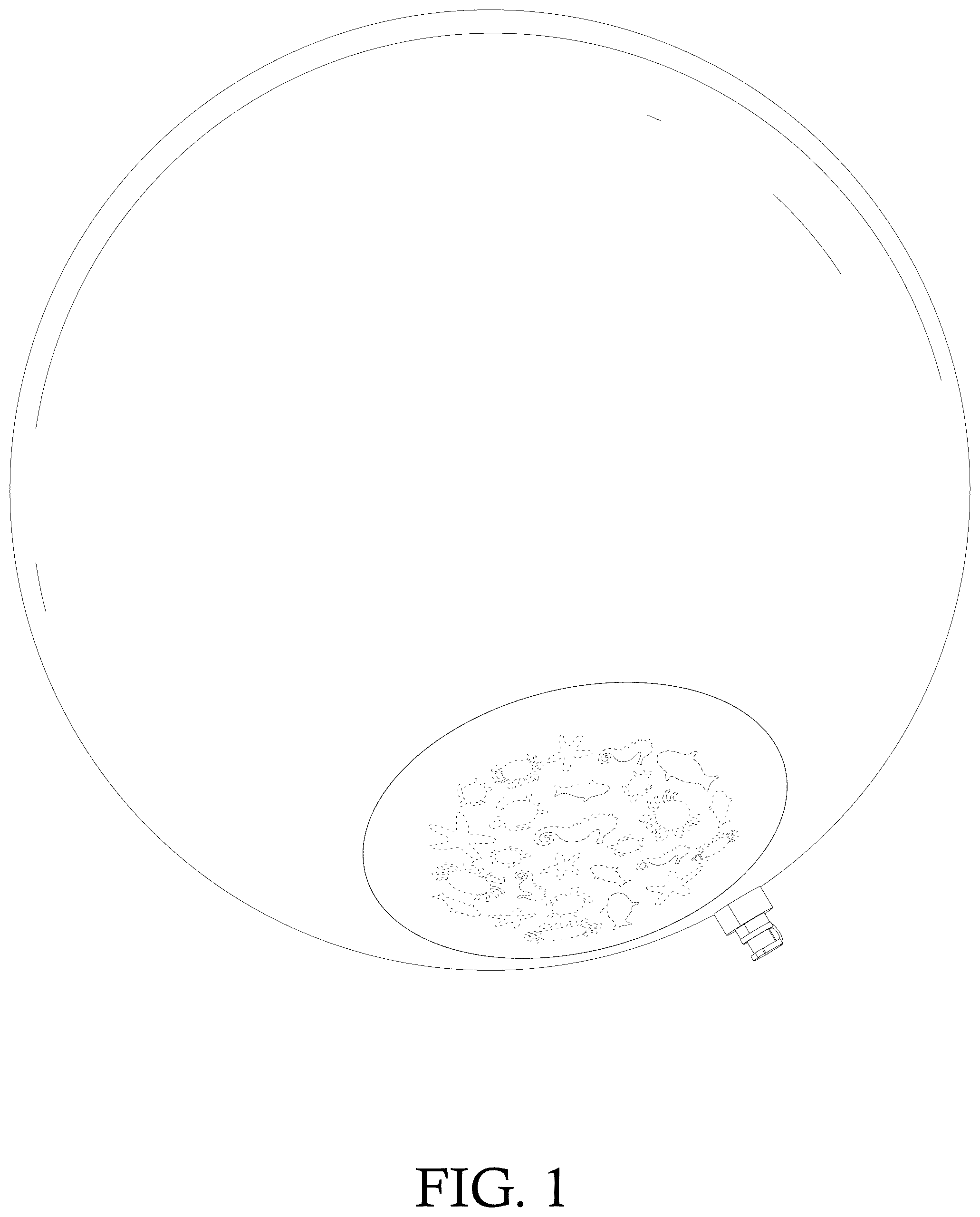 Patent USD1079081 — Projector light — Figure 1