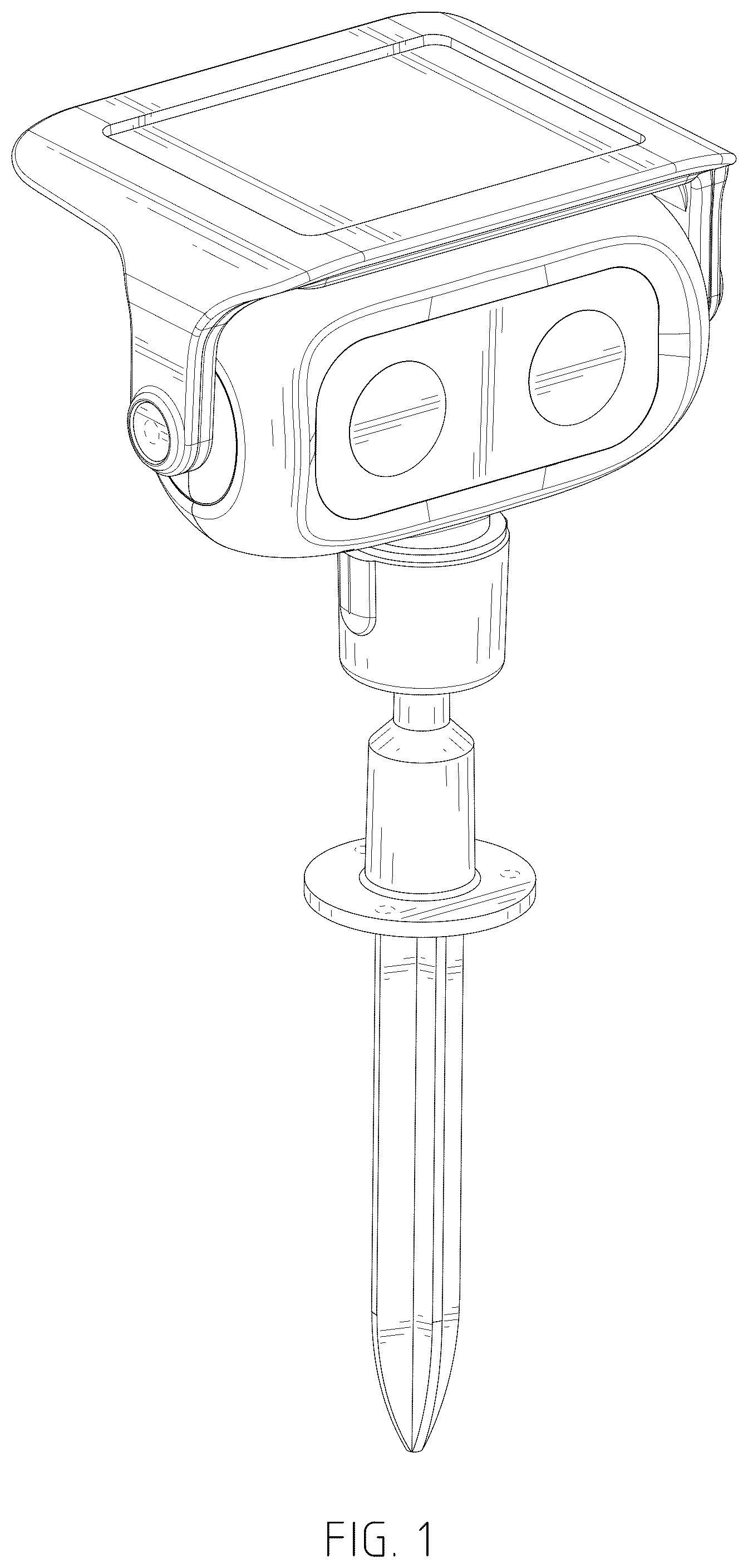 Patent USD1079089 — Spot light — Figure 1