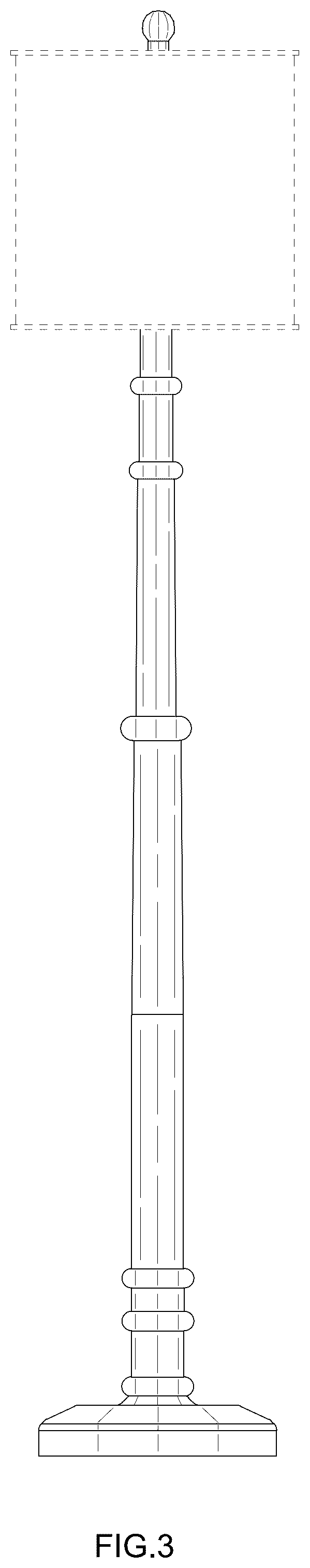Patent USD1079101 — Floor lamp — Figure 1