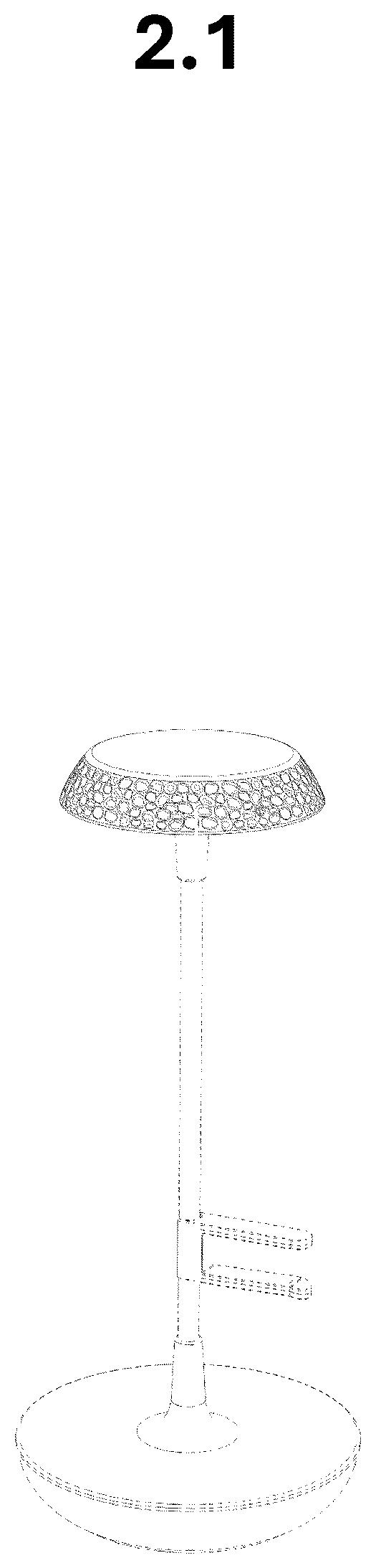 Patent USD1079105 — Shade for lamp — Figure 1