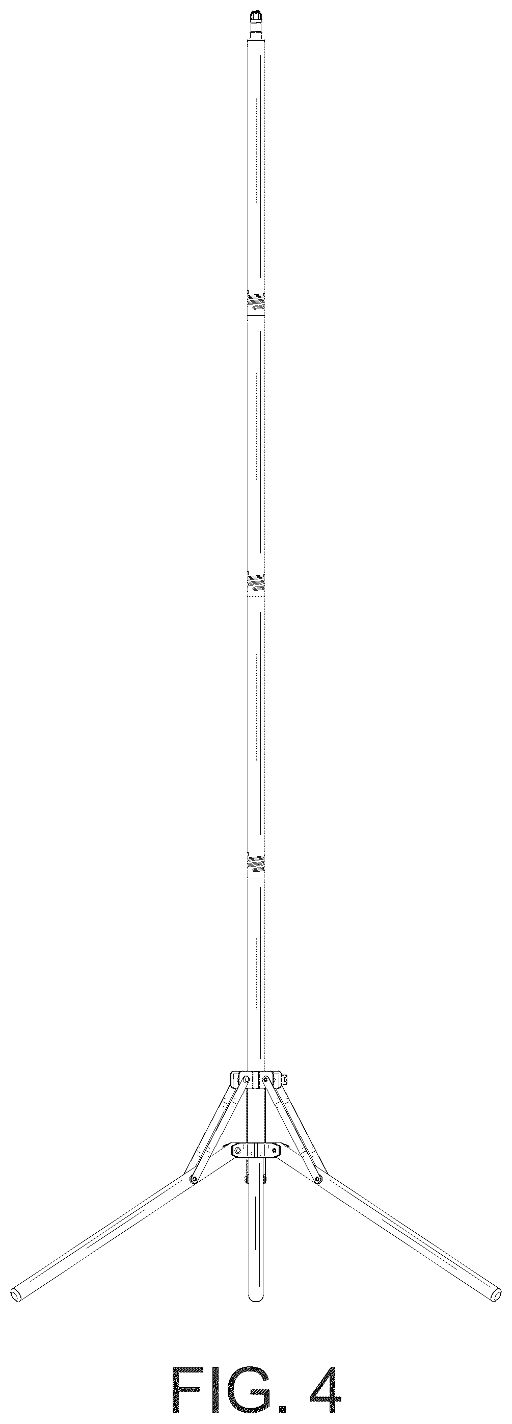 Patent USD1079107 Figure 4 – Lamp bracket