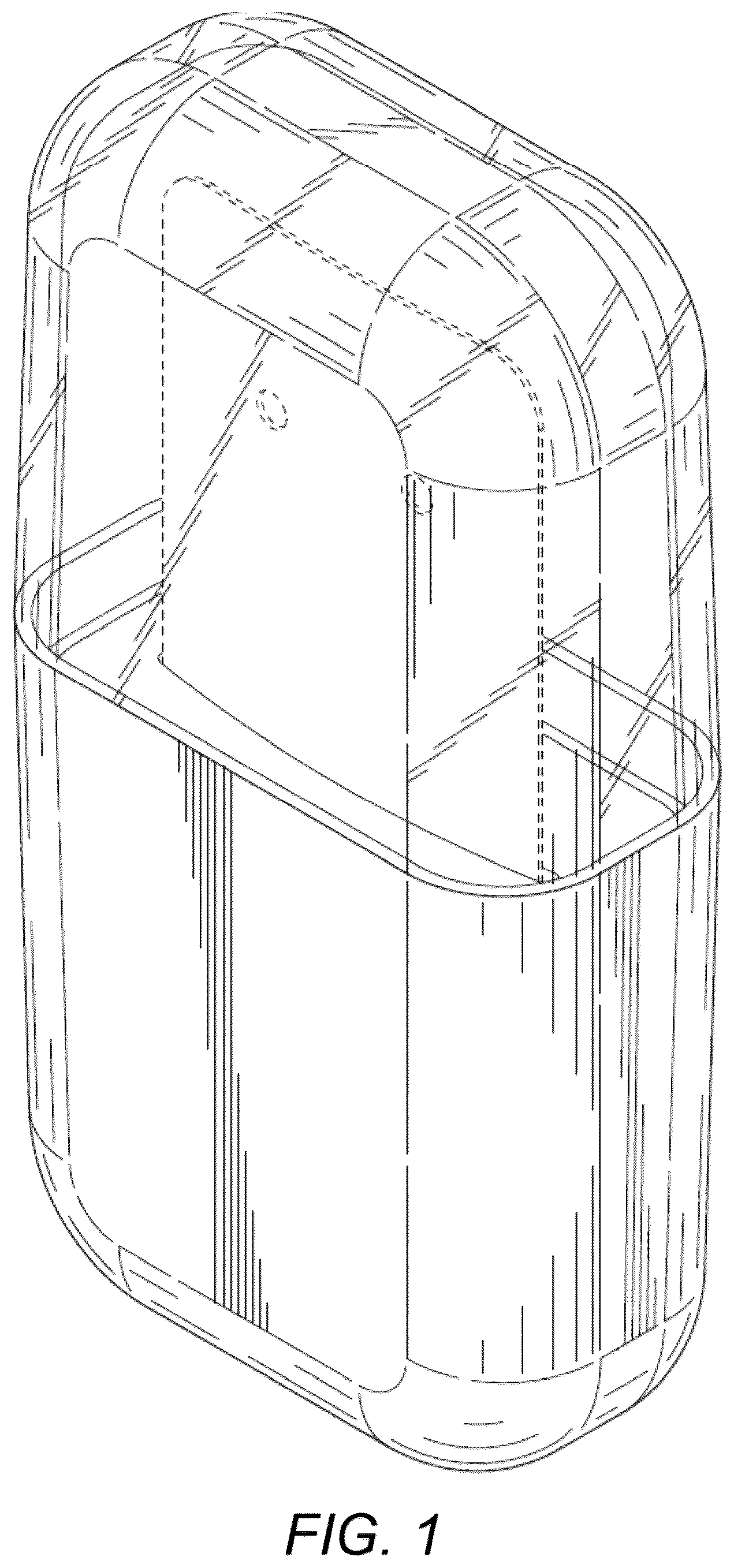 Patent USD1079116 — Pod product case — Figure 1