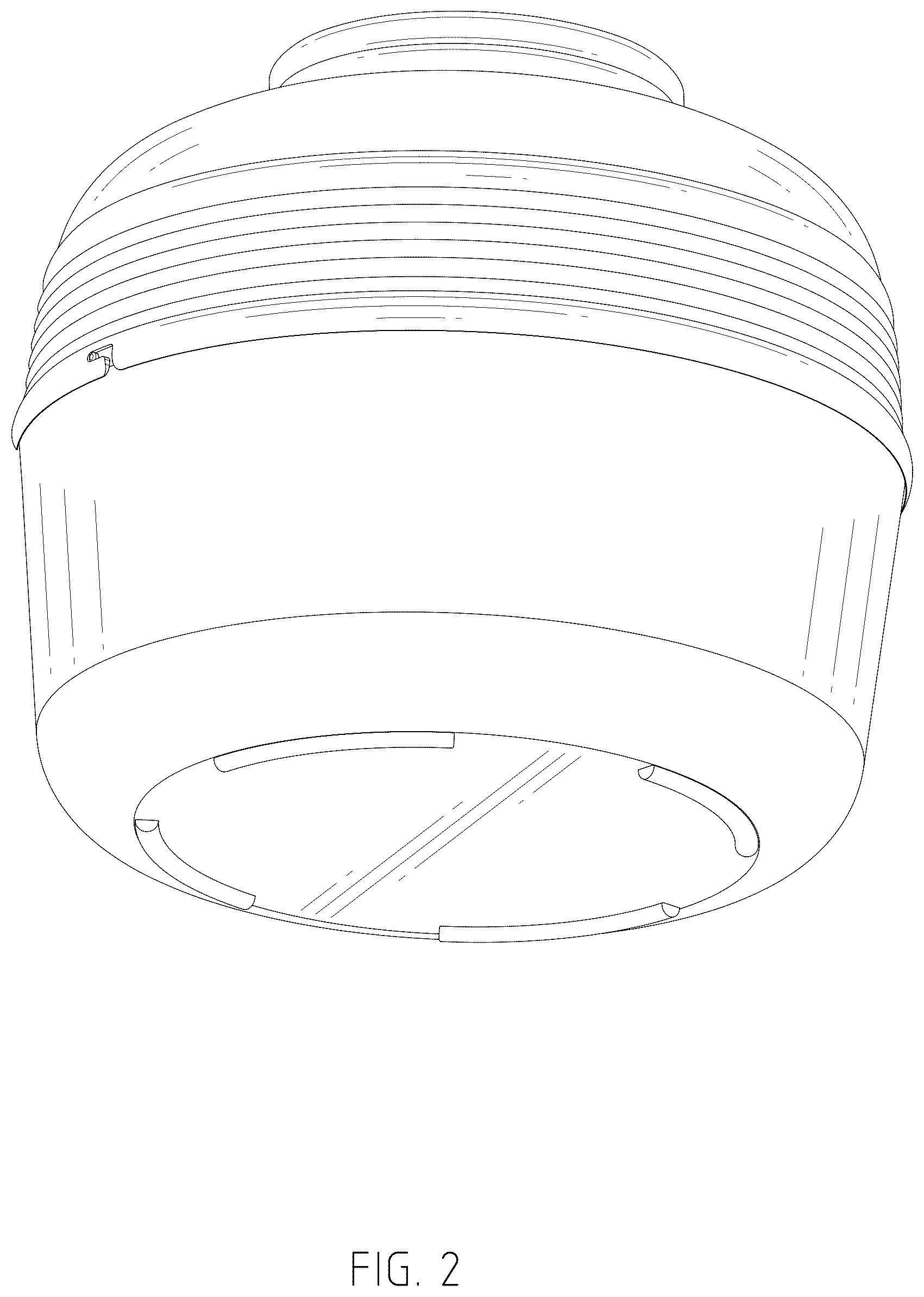 Patent USD1079149 Figure 2 – Litter box