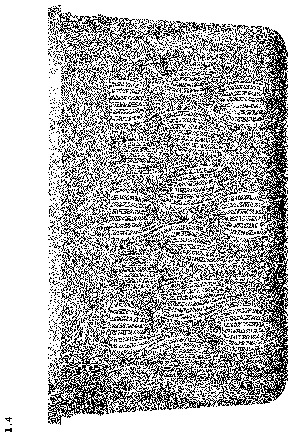 Patent USD1079165 Figure 4 – Storage basket for household purpose