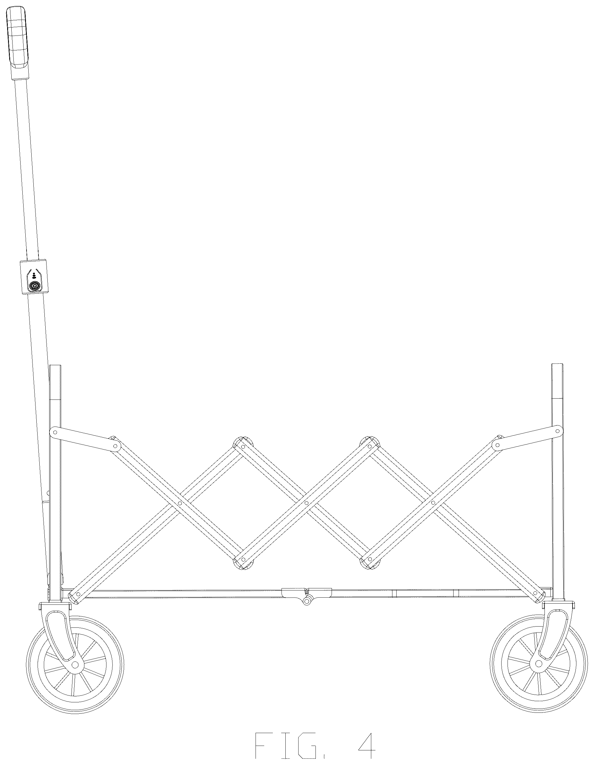 Patent USD1079179 — Frame for a cart — Figure 1