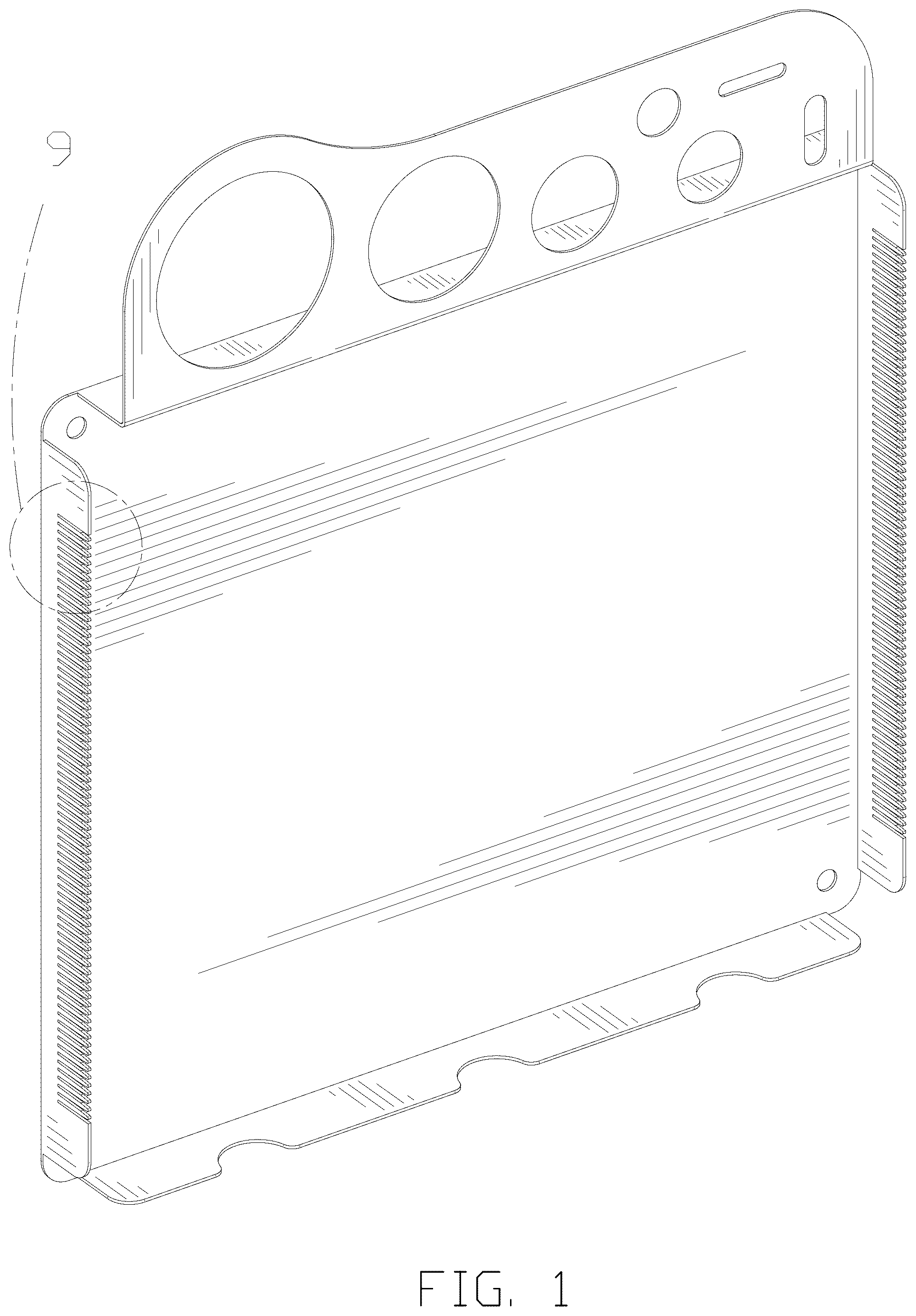 Patent USD1079183 Figure 1 – Salon tray of salon tray cart