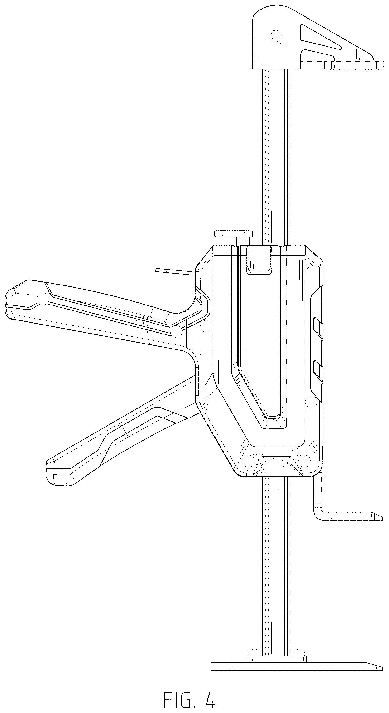 Patent USD1079185 Figure 4 – Lifting device