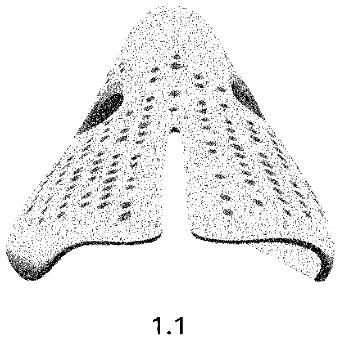 Patent USD1100476 — Shoetree — Figure 1