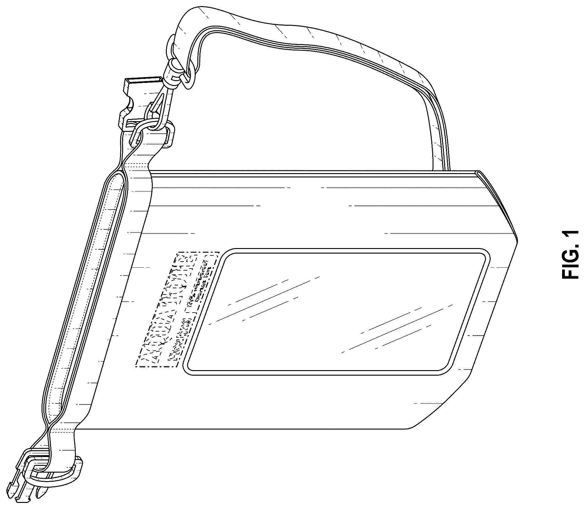 Patent USD1100486 — Phone tote bag — Figure 1