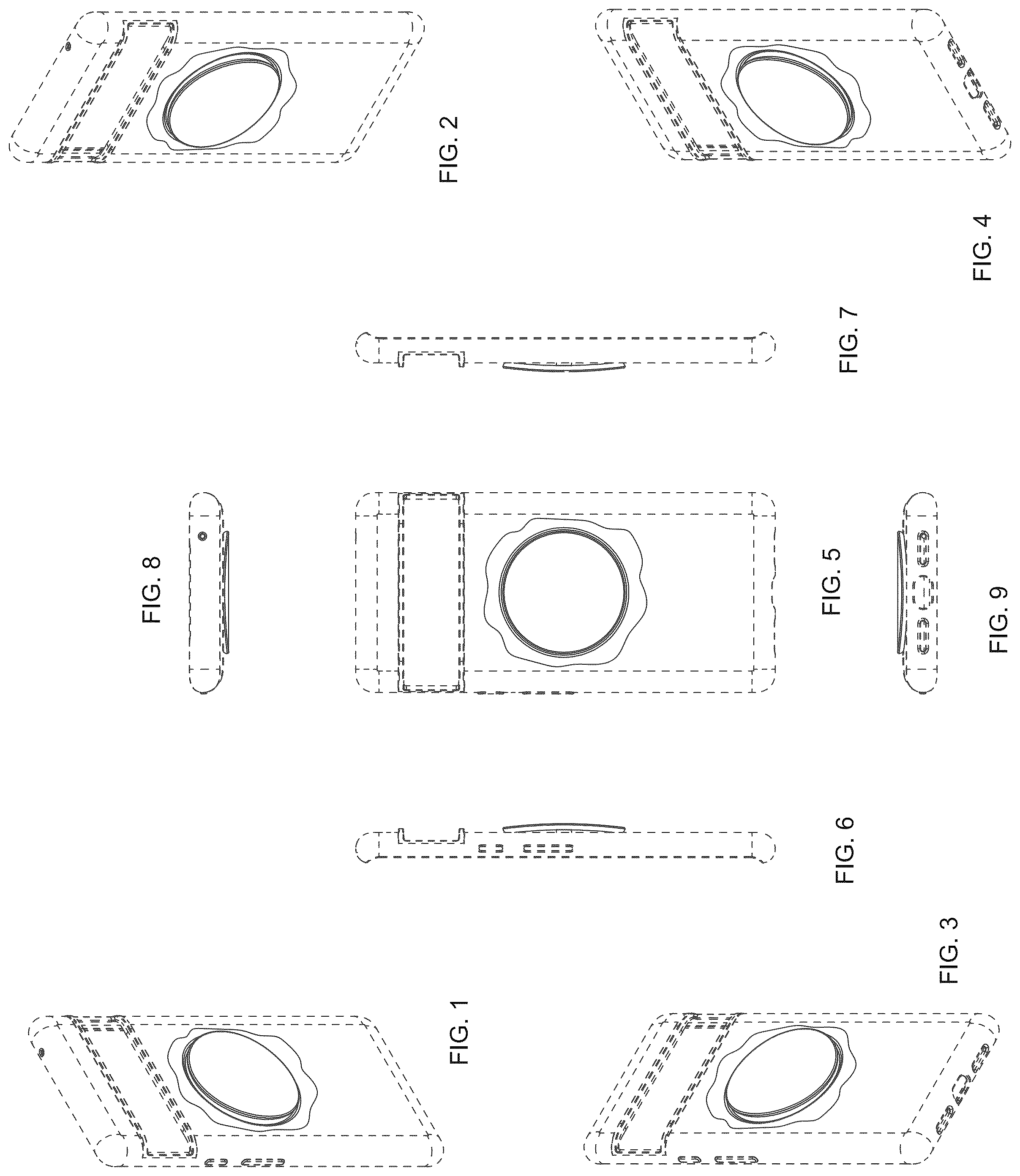 Patent USD1100489 — Phone grip — Figure 1