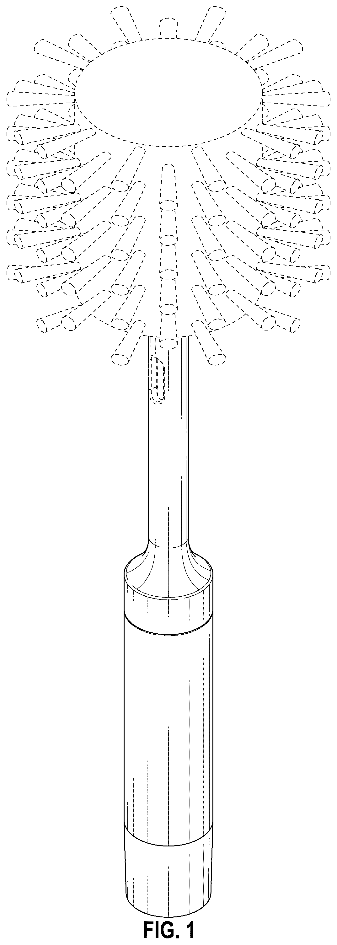 Patent USD1100509 — Cleaning brush — Figure 1