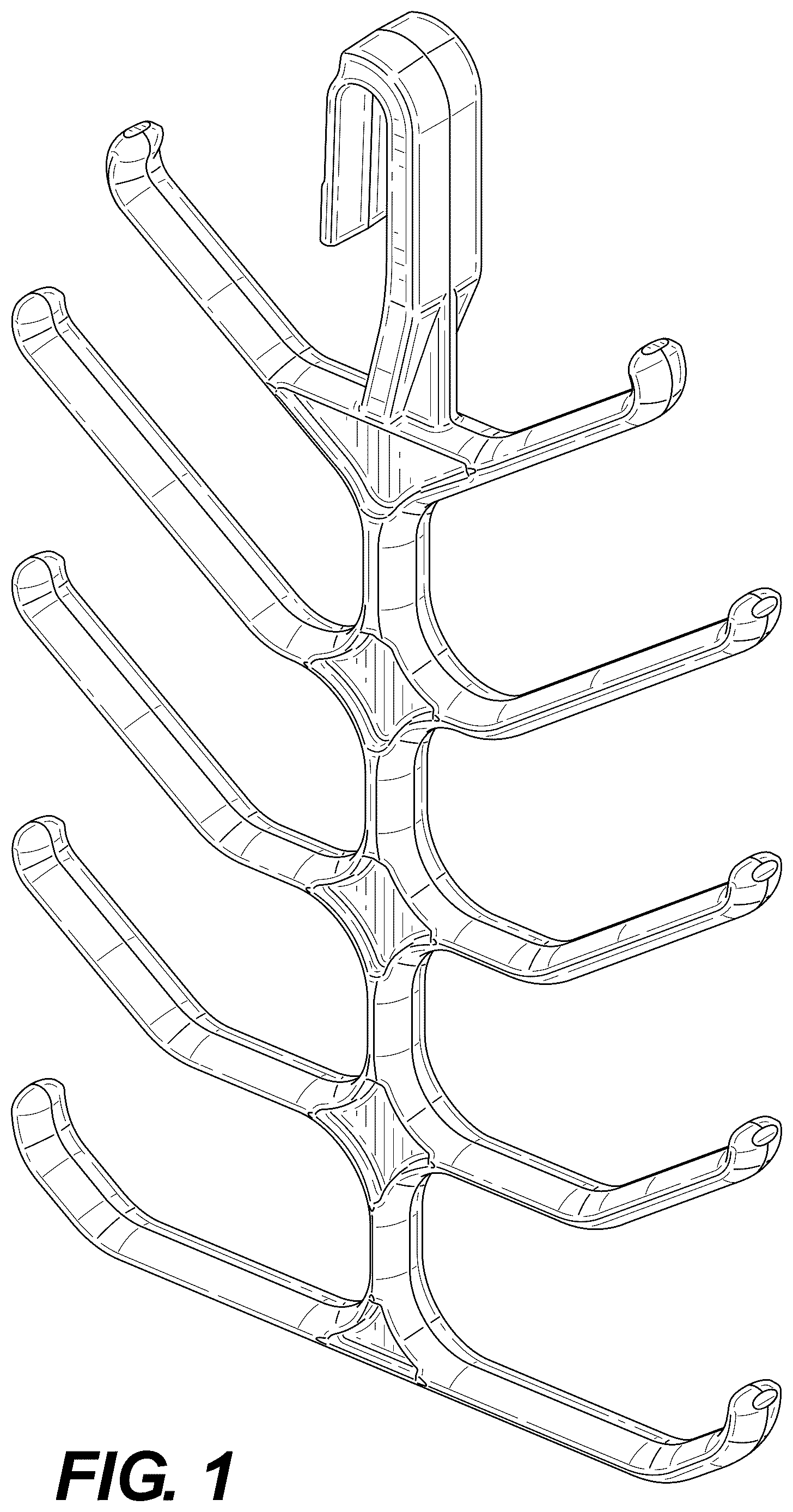 Patent USD1100516 — Messenger cable hanger — Figure 1