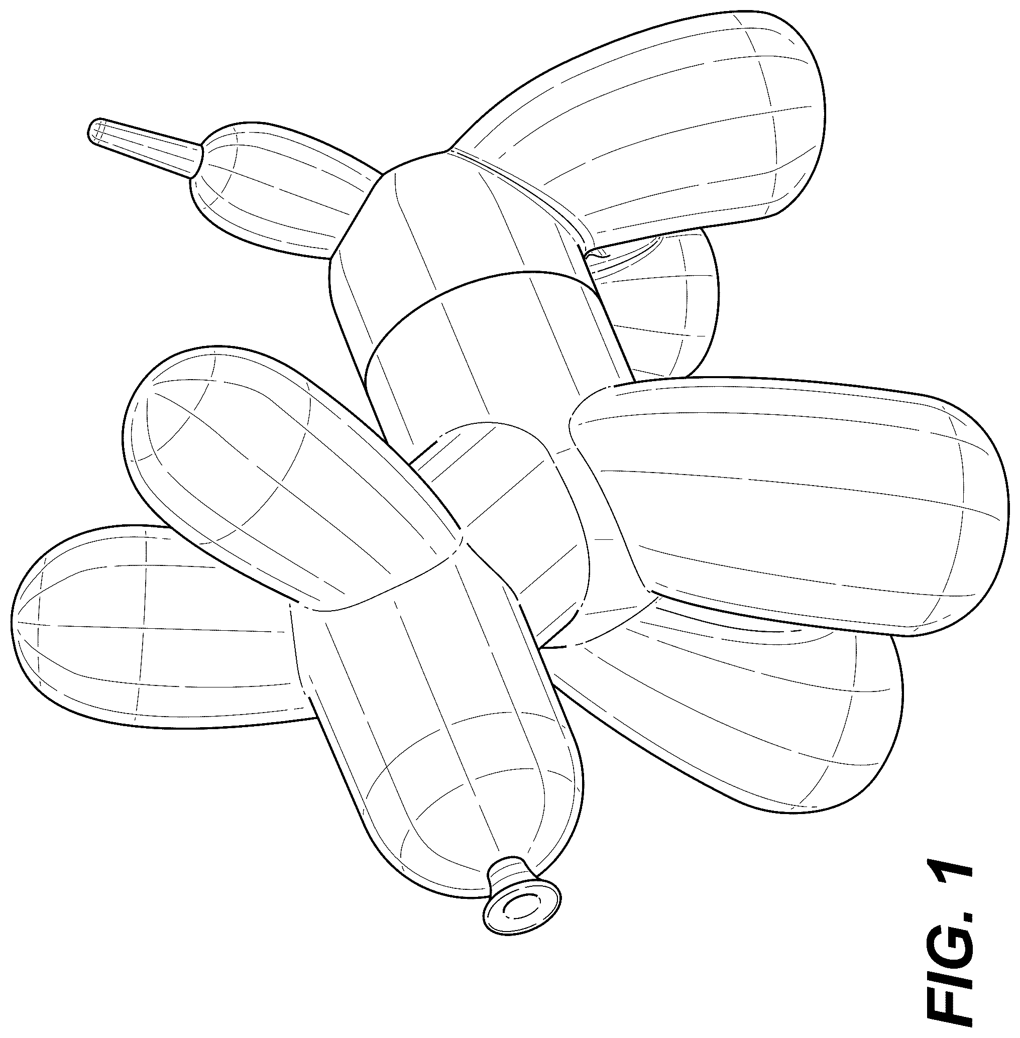 Patent USD1100537 Figure 1 – Plastic bag dispenser