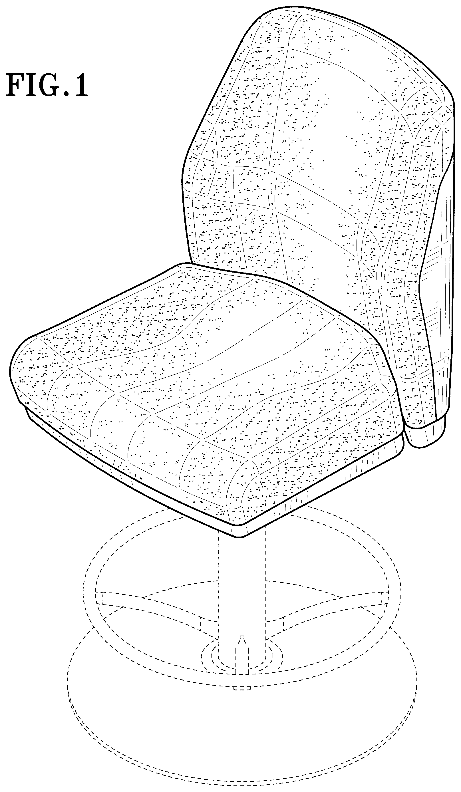 Patent USD1100555 — Chair — Figure 1