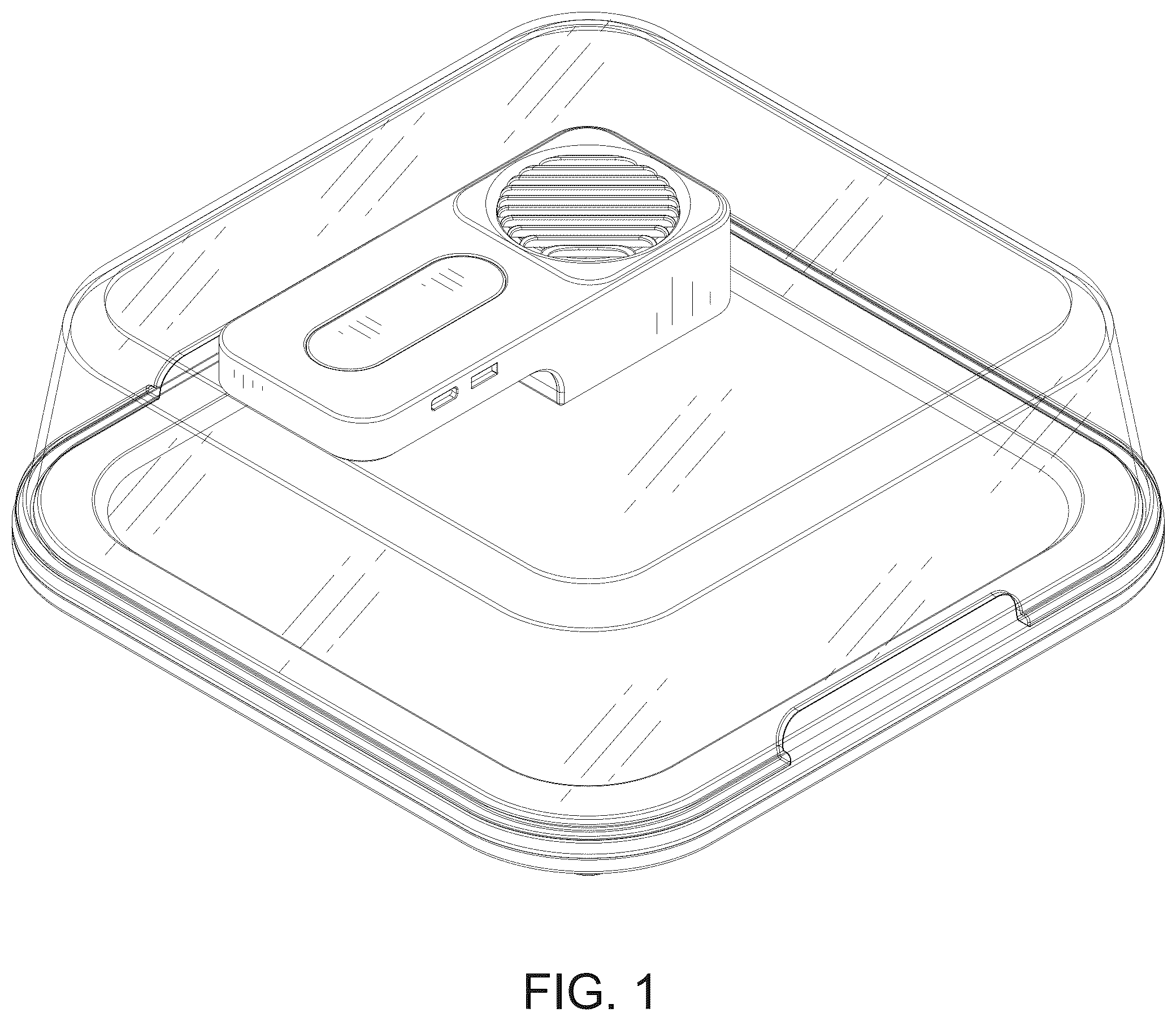 Patent USD1100576 Figure 1 – Thawing tool