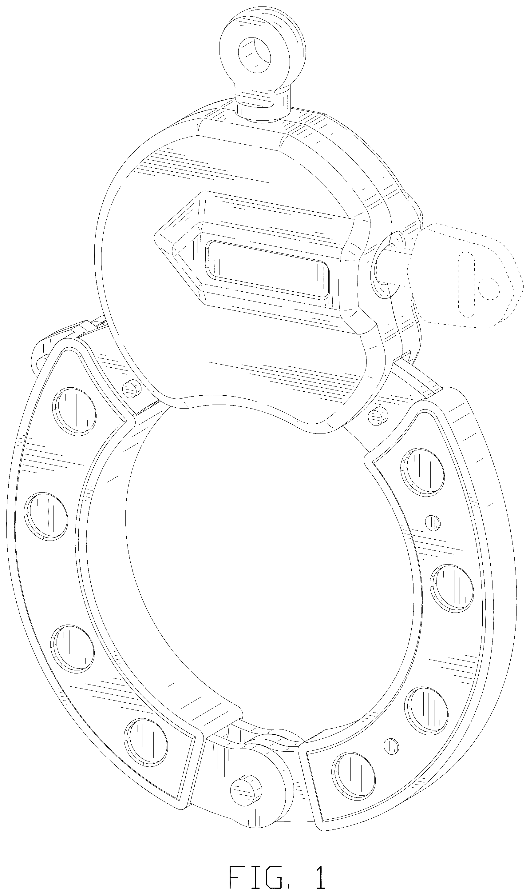 Patent USD1100624 — Bicycle lock — Figure 1