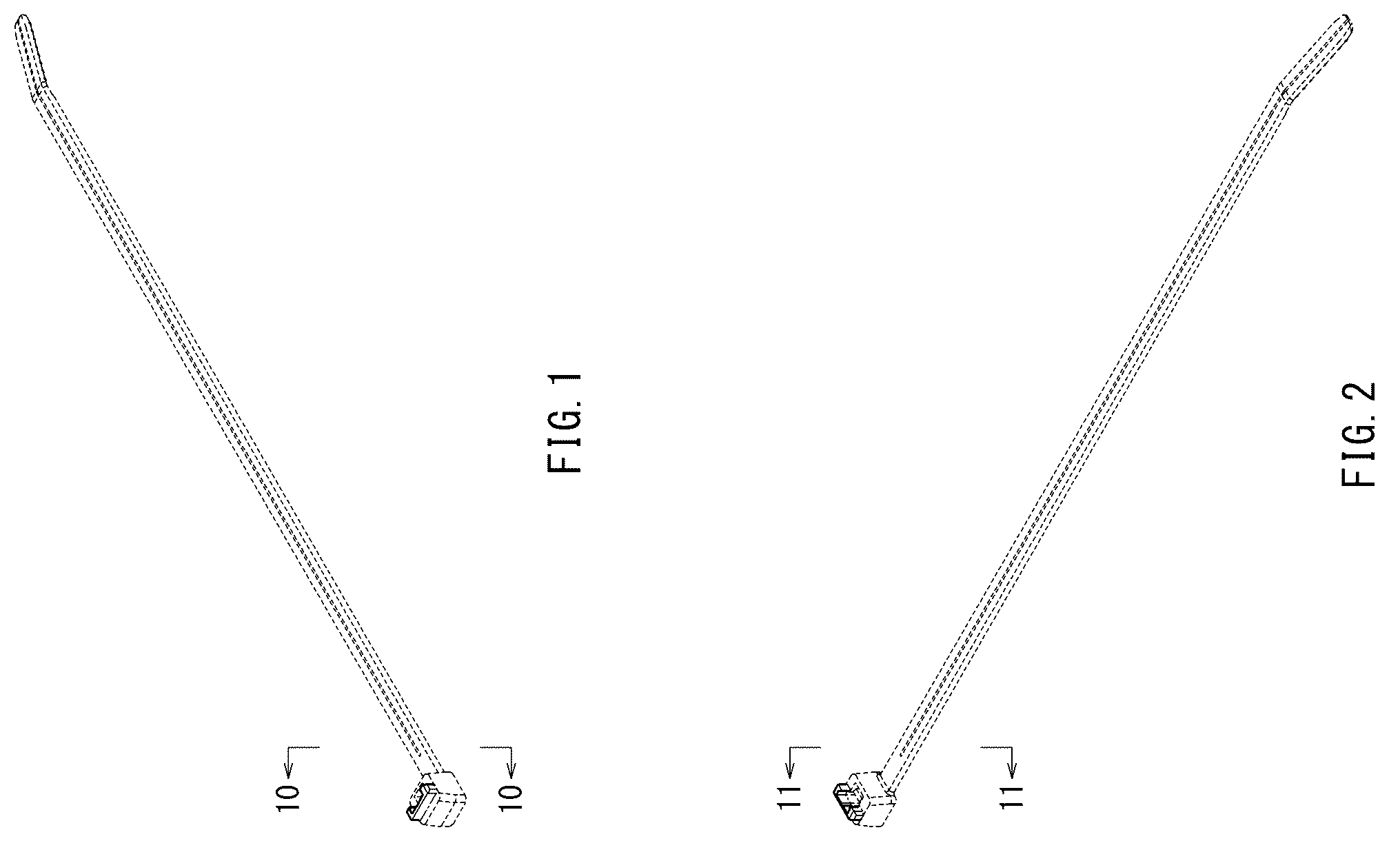 Patent USD1100634 — Cable tie — Figure 1
