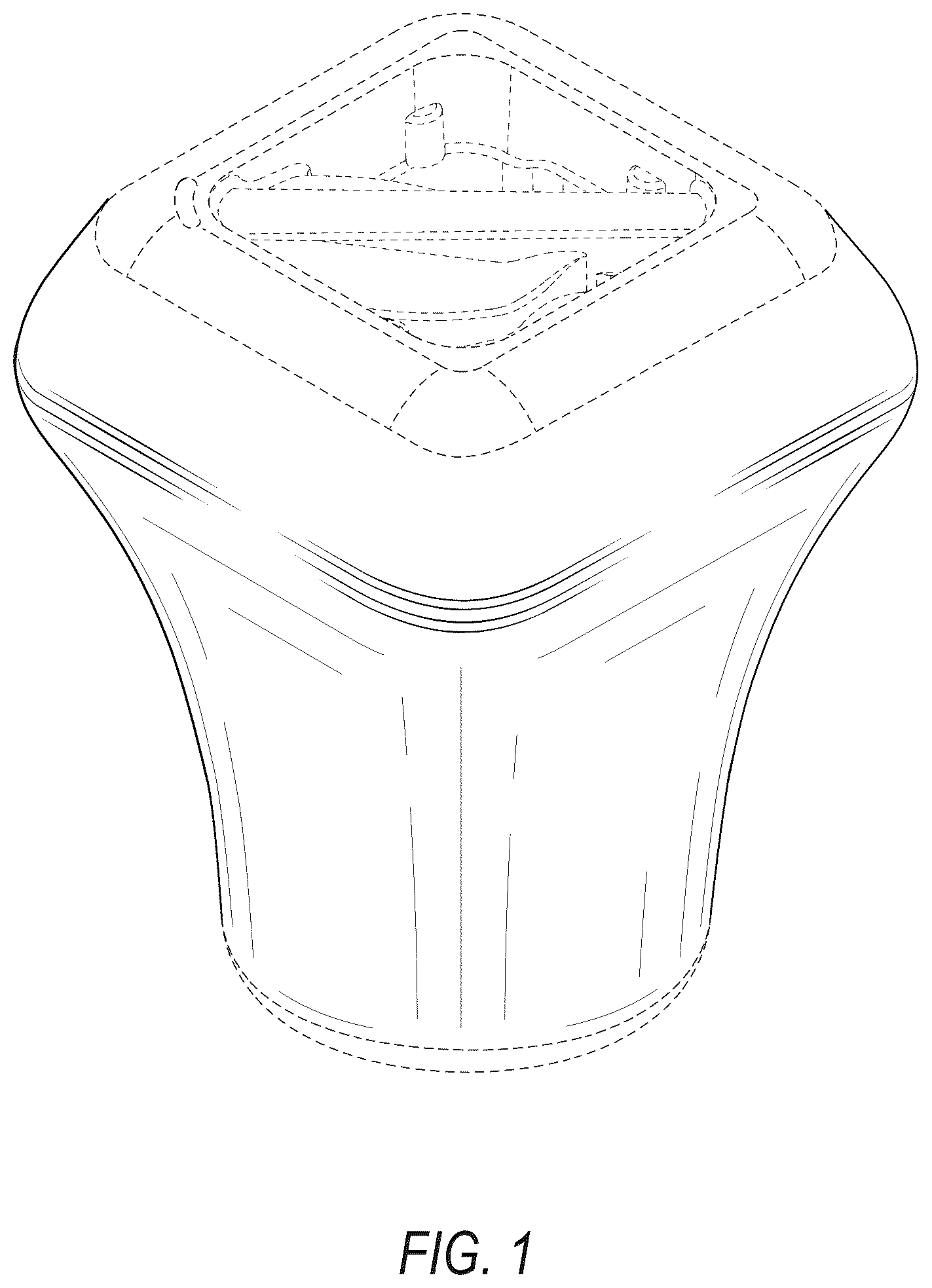 Patent USD1100652 — Food container — Figure 1
