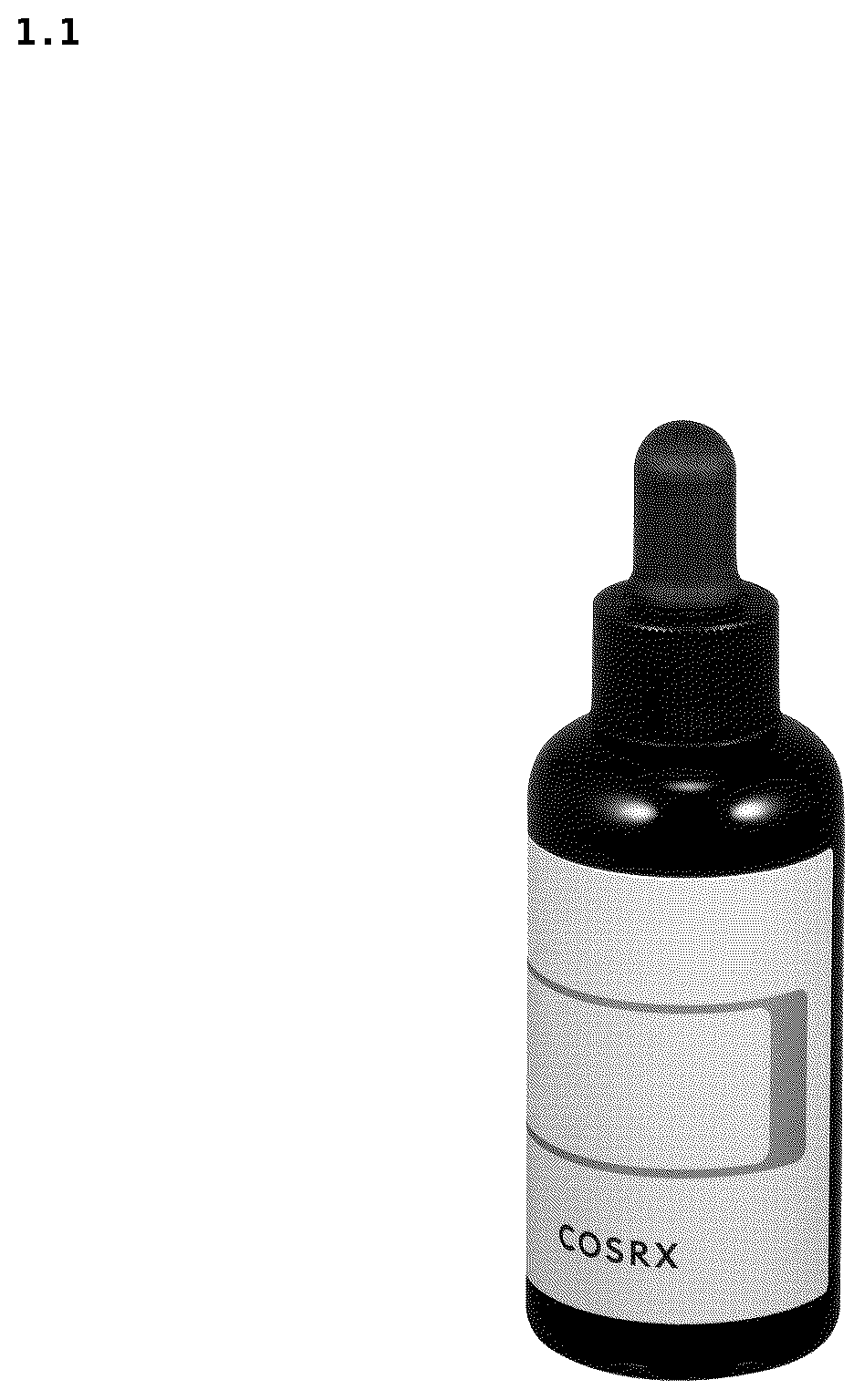 Patent USD1100663 — Bottle for cosmetics — Figure 1