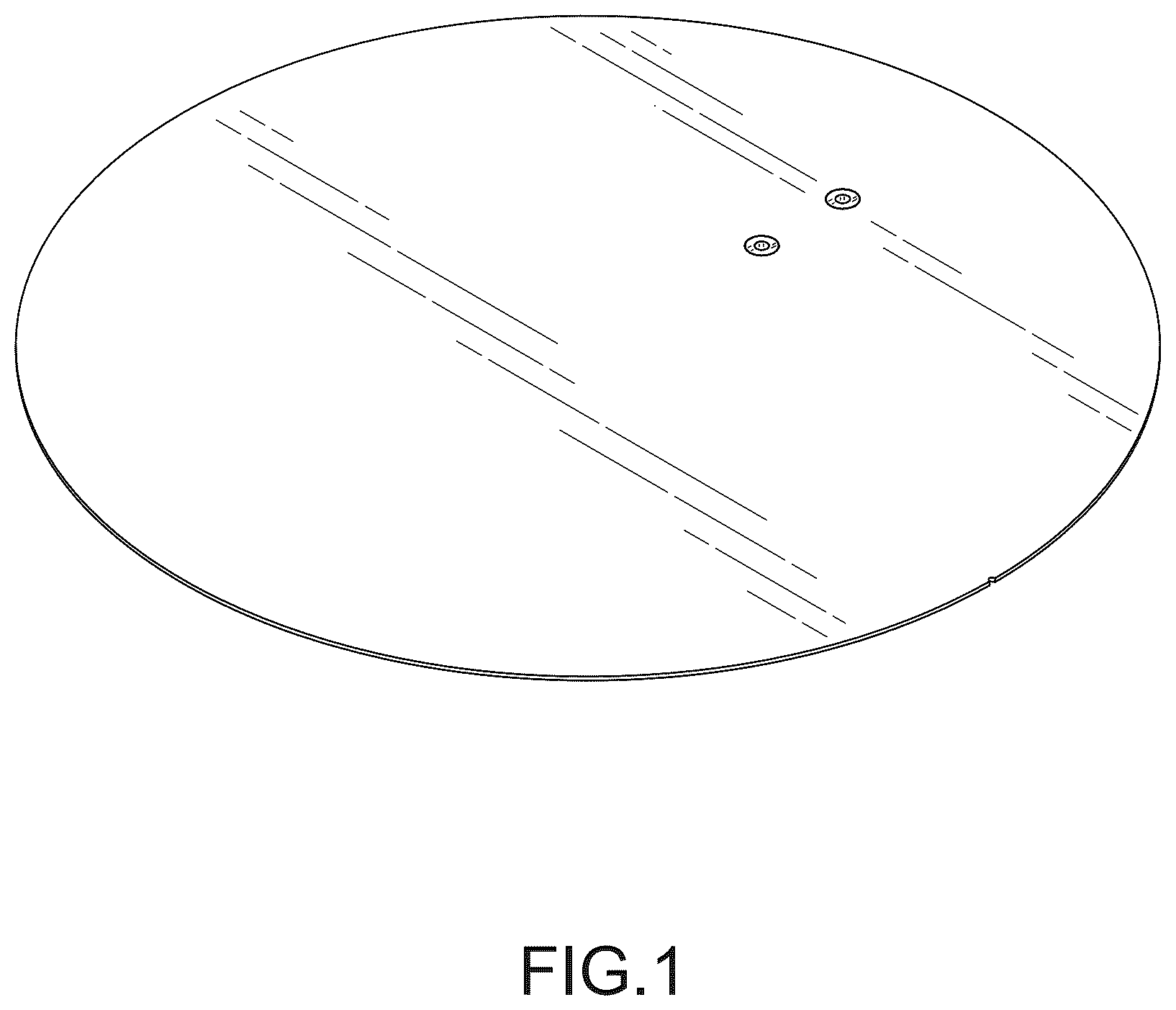 Patent USD1100698 Figure 1 – Substrate calibration fixture