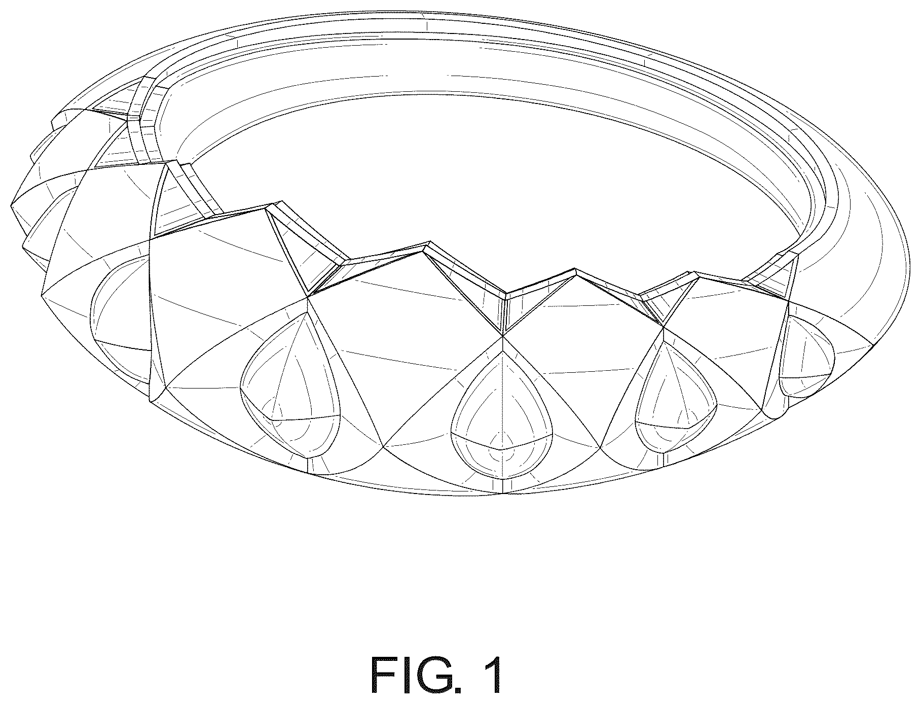 Patent USD1100708 — Bracelet — Figure 1