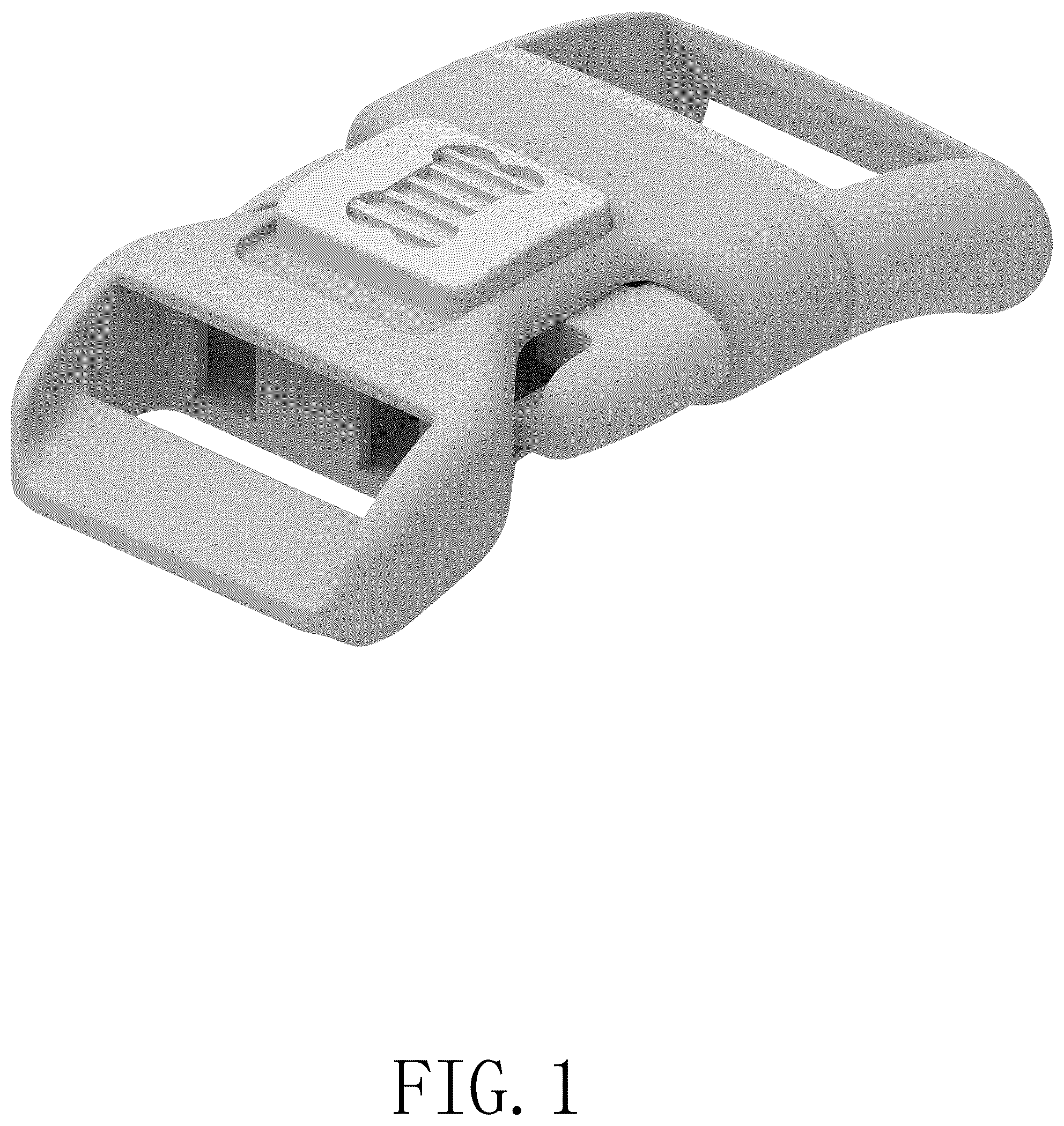 Patent USD1100737 — Buckle — Figure 1