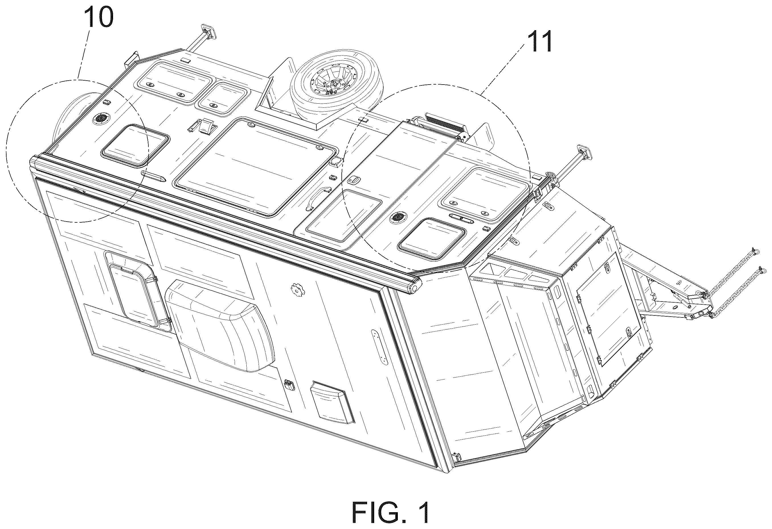 Patent USD1100747 — Recreational vehicle — Figure 1