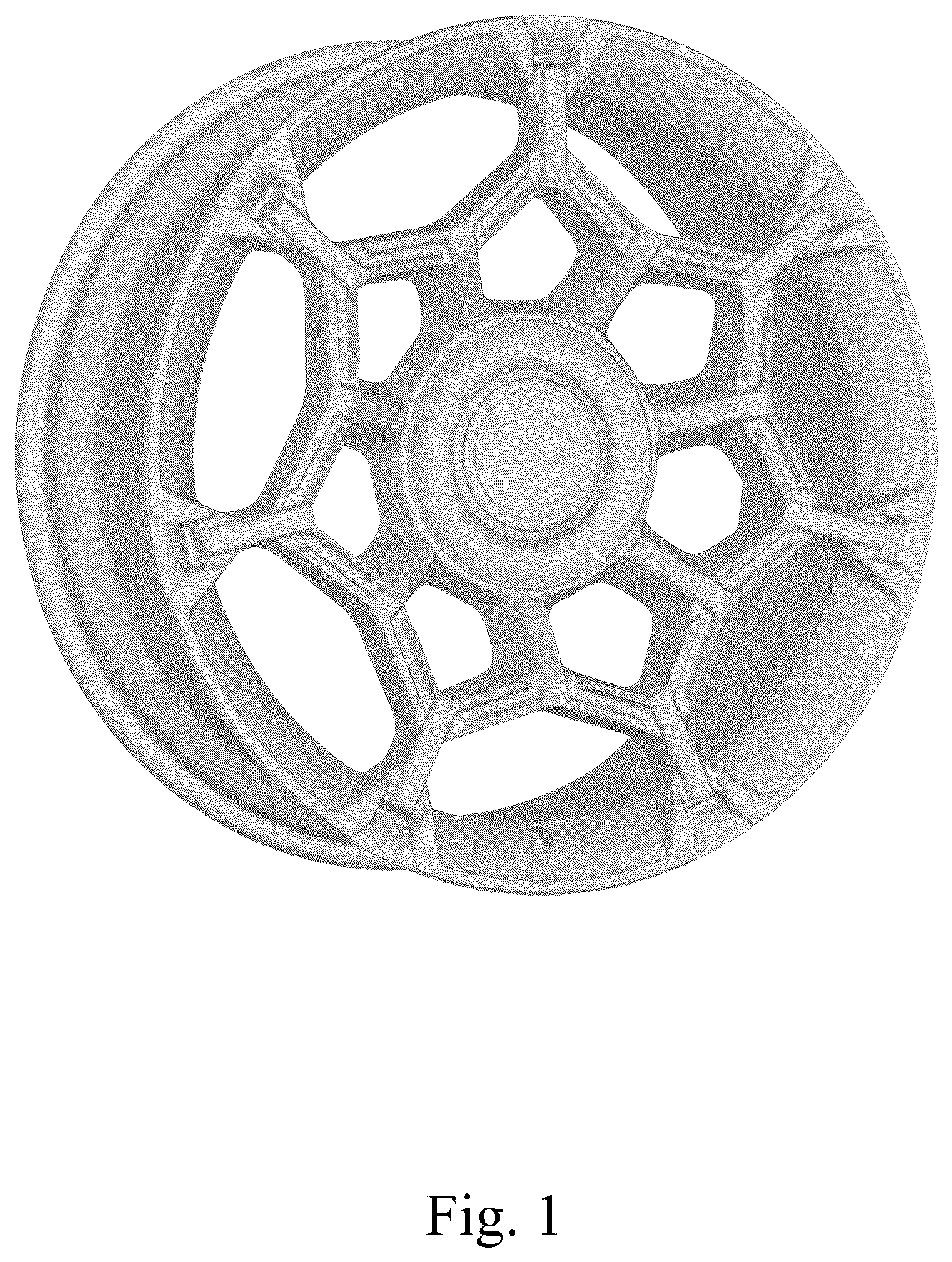 Patent USD1100781 — Vehicle wheel, toy vehicle wheel, and/or replicas thereof — Figure 1