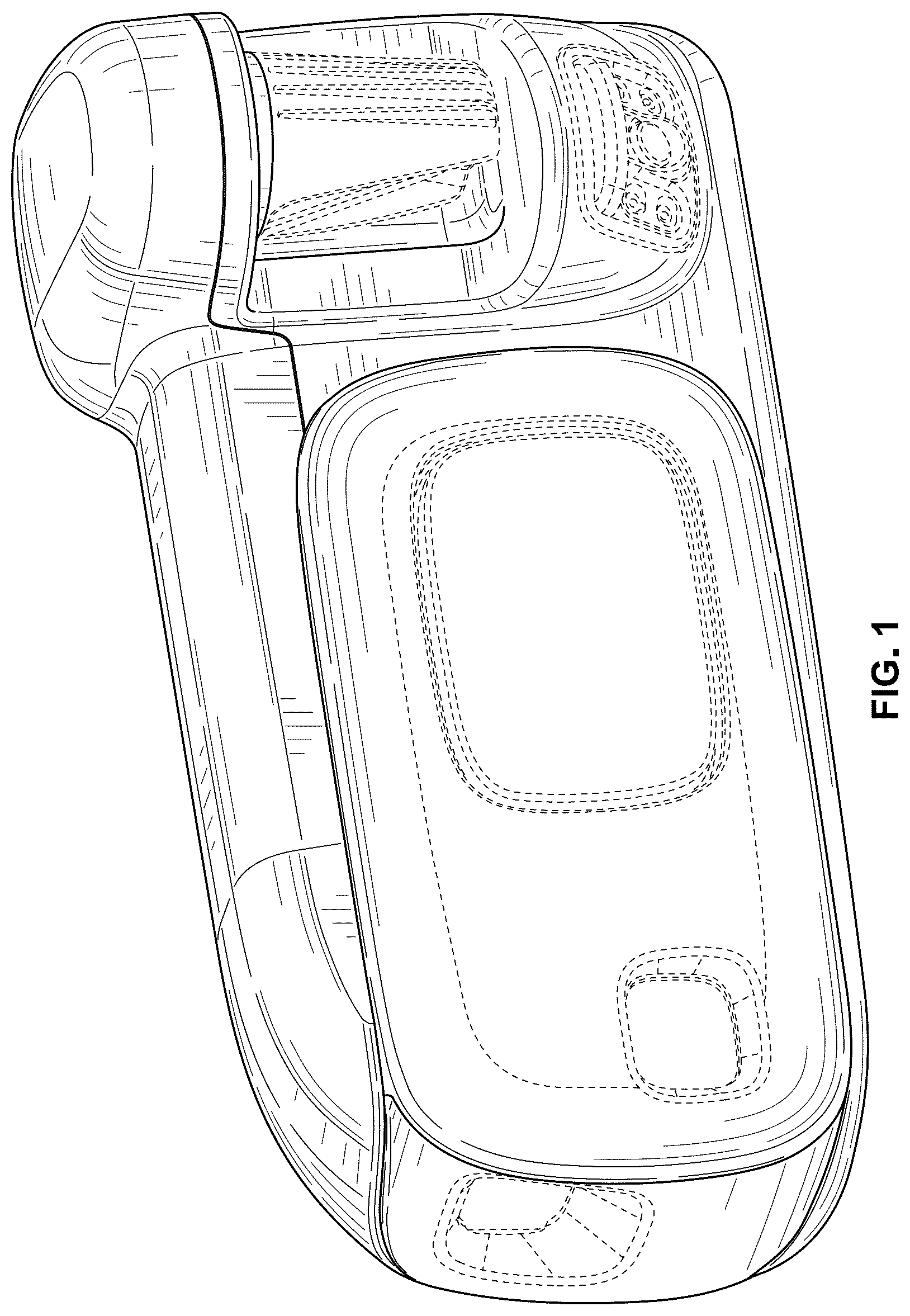 Patent USD1100795 — Perimeter sensor housing — Figure 1