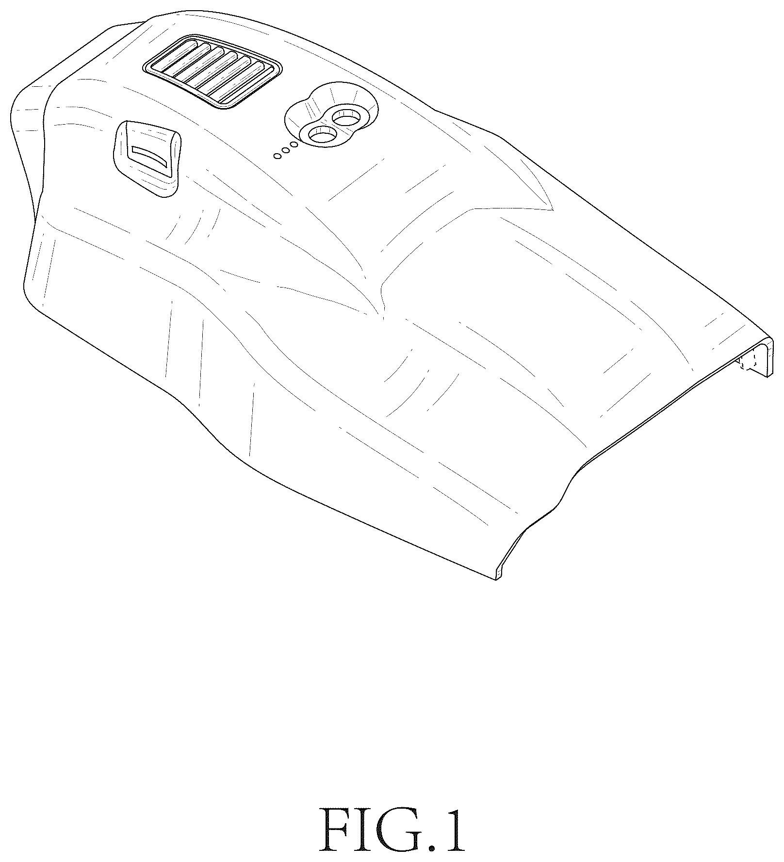 Patent USD1100800 Figure 1 – Driving recorder case