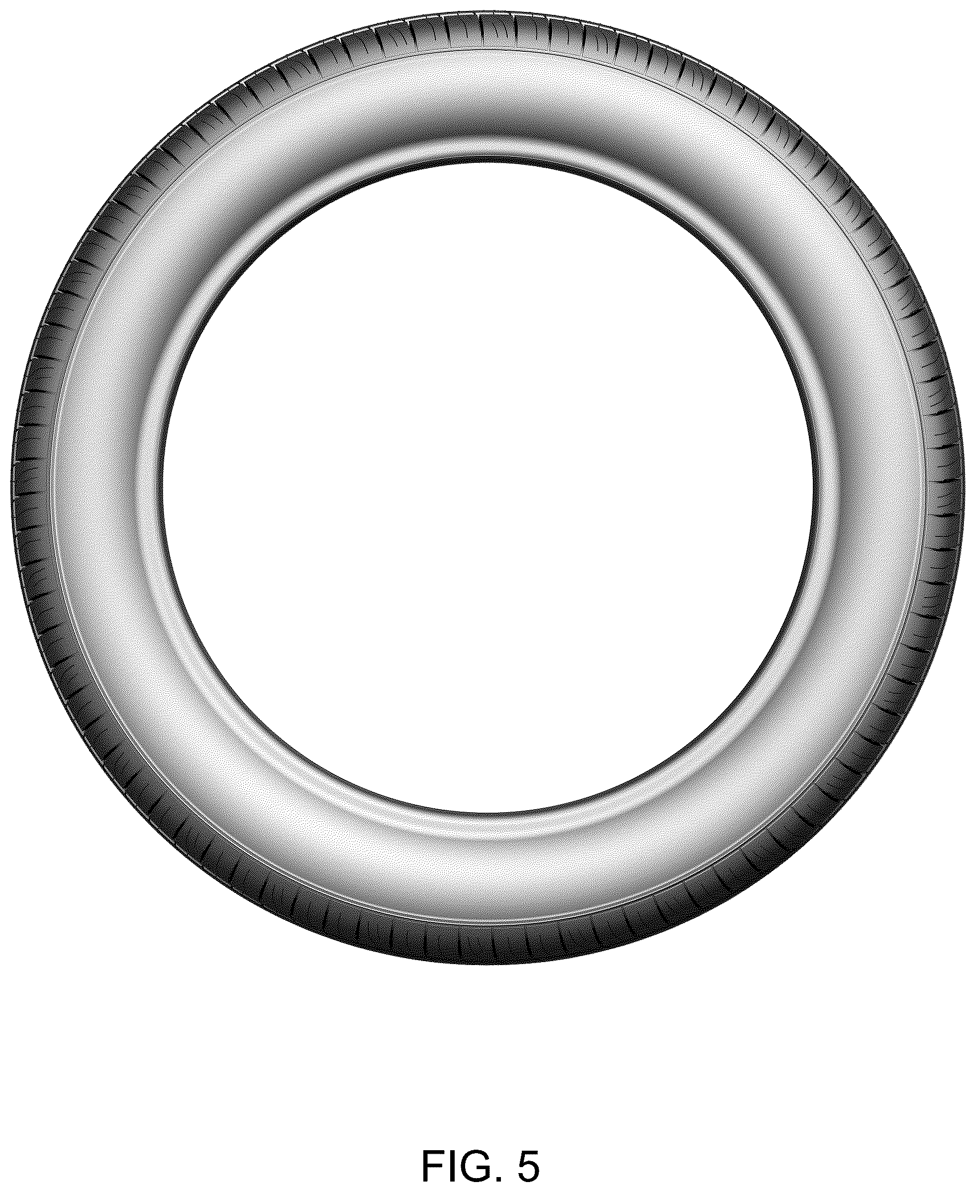 Patent USD1100802 Figure 5 – Tire