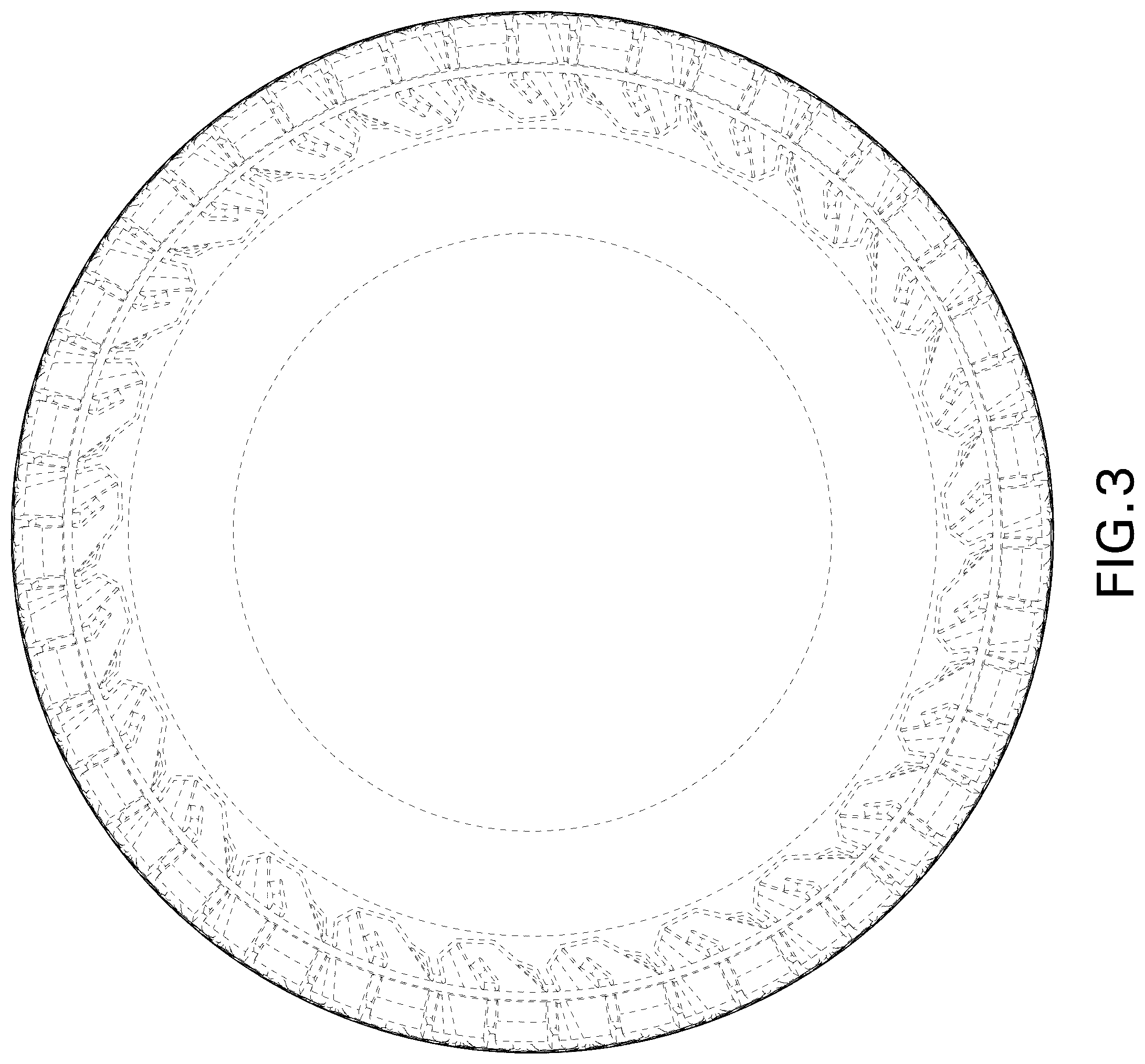 Patent USD1100807 Figure 3 – Tire