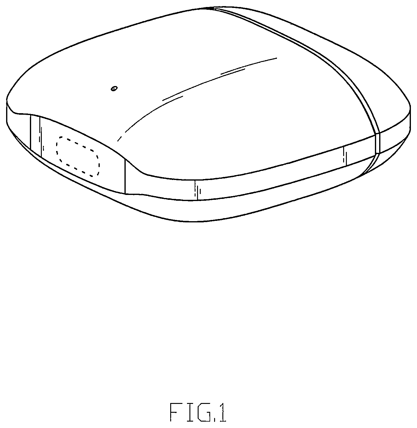 Patent USD1100817 Figure 1 – Charging case for earbuds