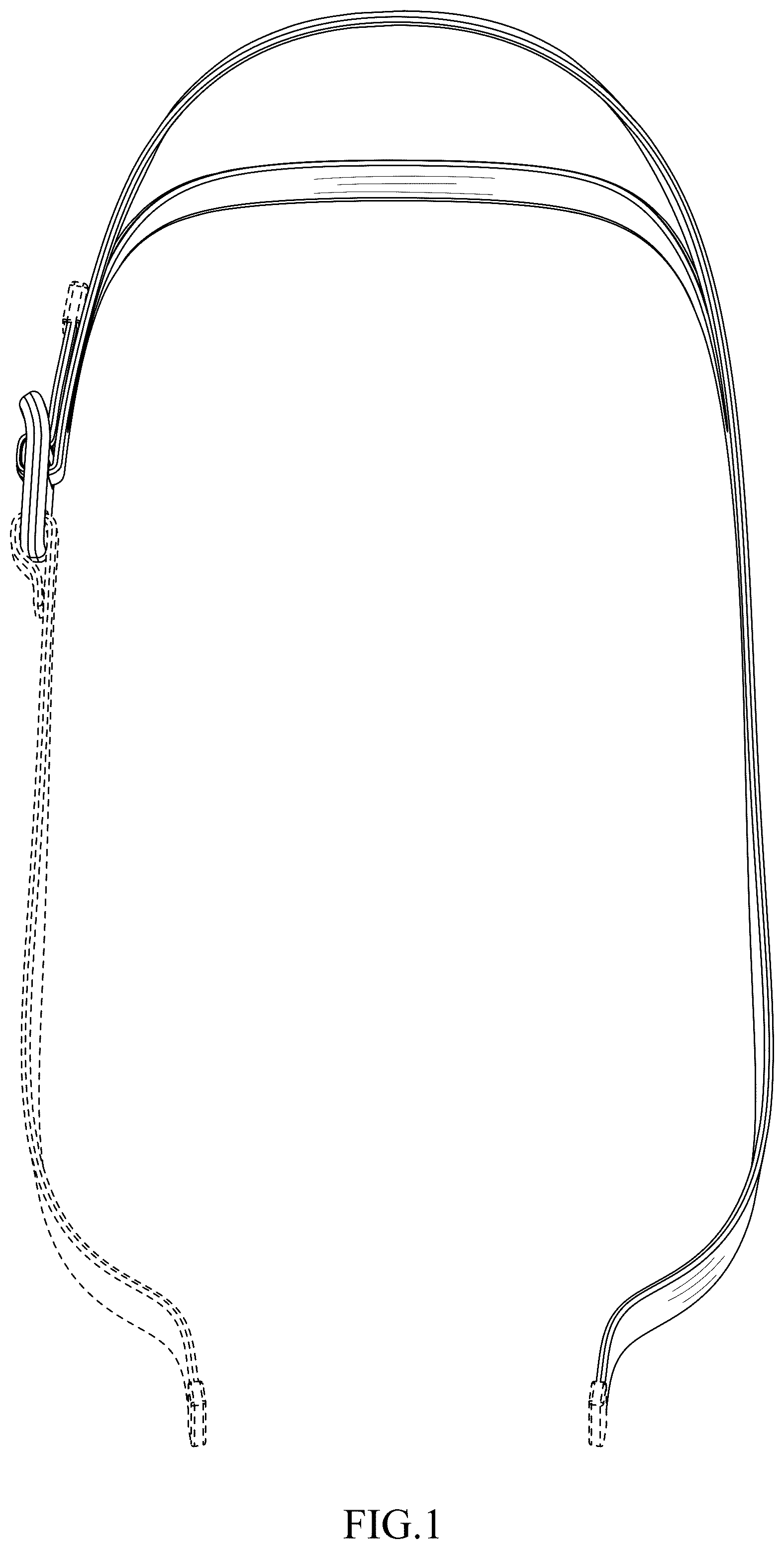 Patent USD1100904 — Strap — Figure 1