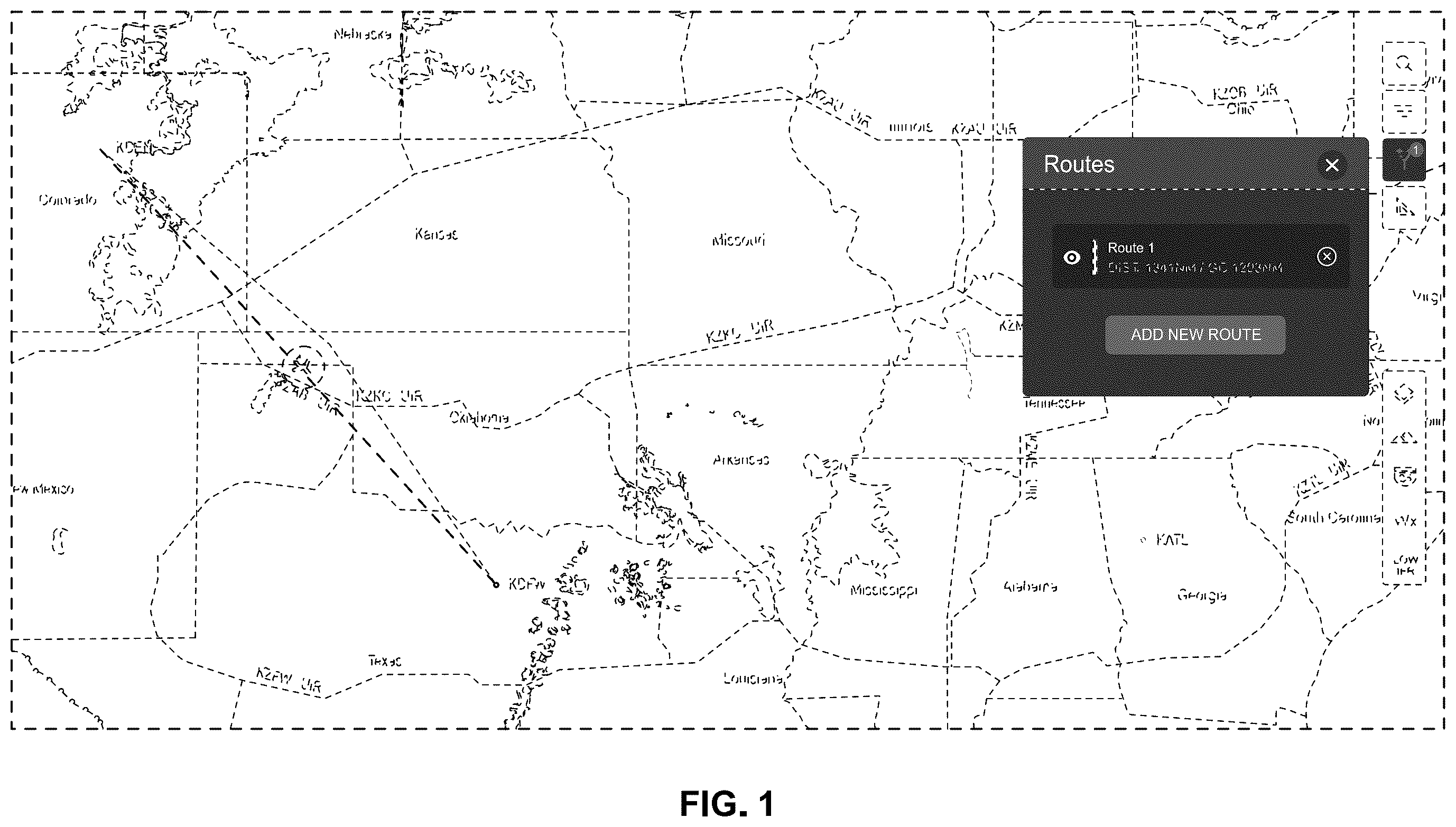 Patent USD1100916 — Display screen or portion thereof with graphical user interface — Figure 1