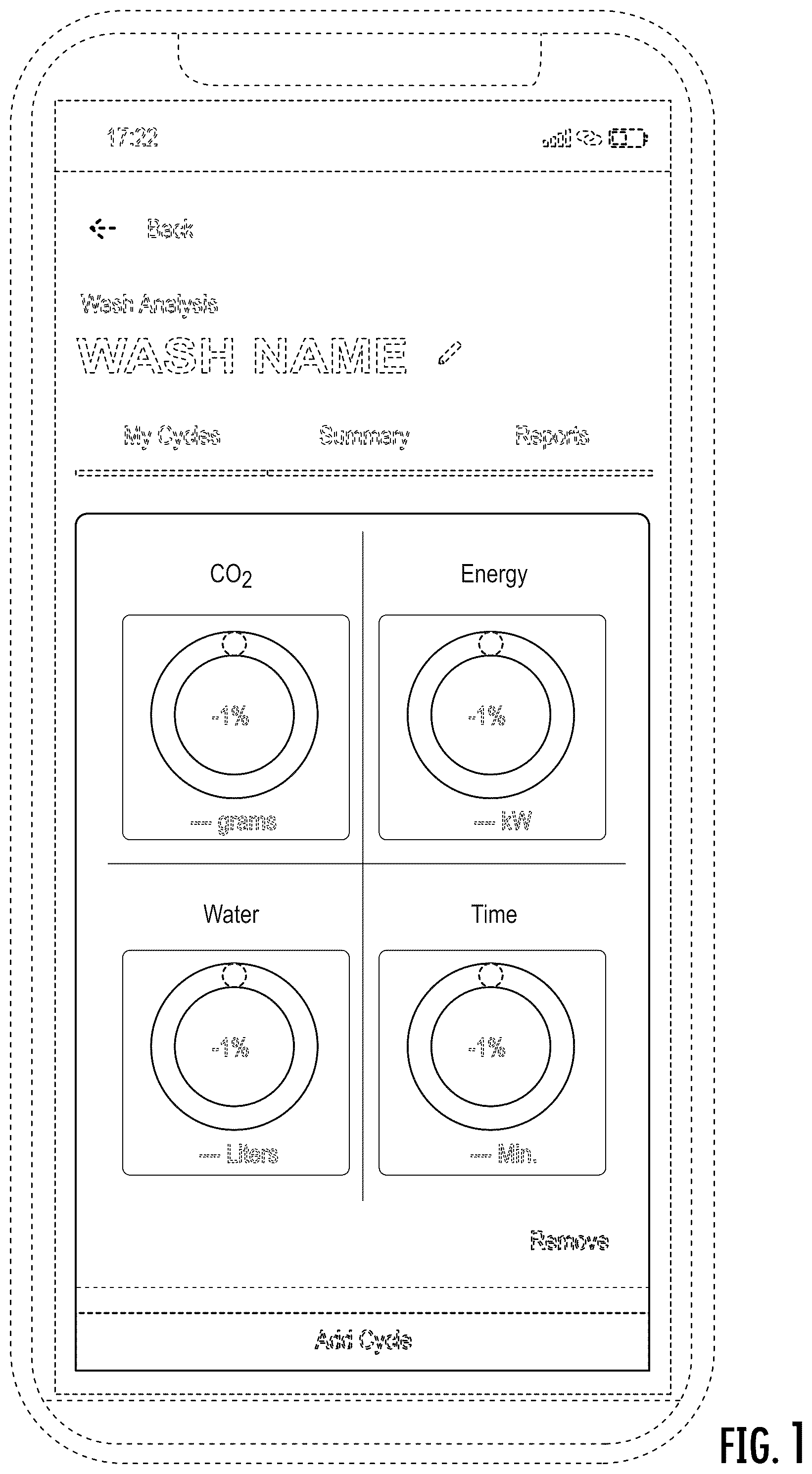 Patent USD1100965 — Display screen or portion thereof with a graphical user interface — Figure 1