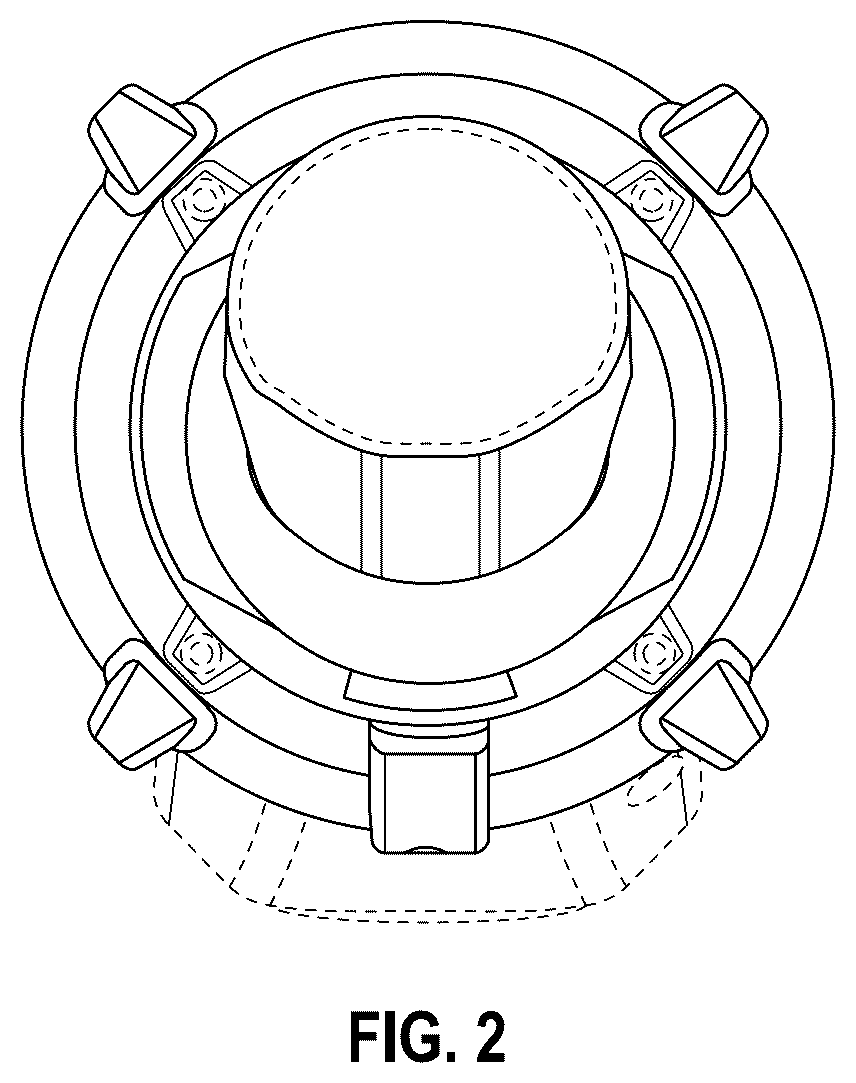 Patent USD1100991 Figure 2 – Blower
