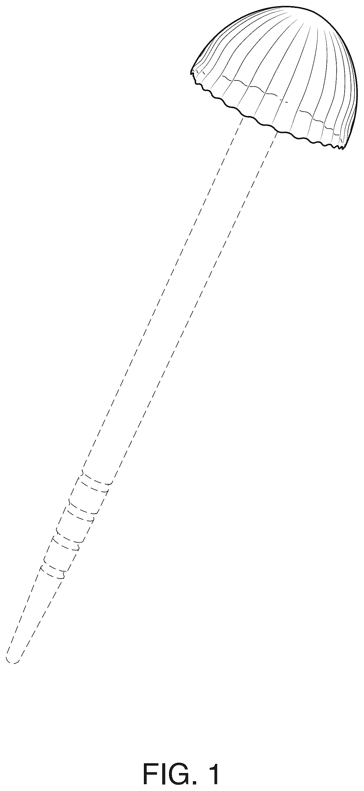 Patent USD1101039 Figure 1 – Party pick