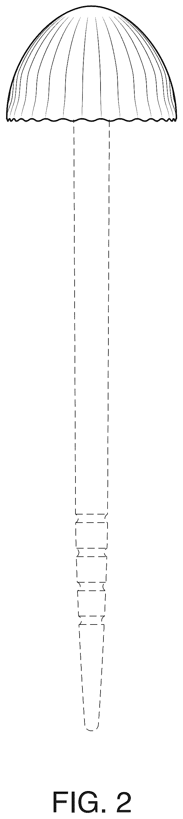 Patent USD1101039 Figure 2 – Party pick