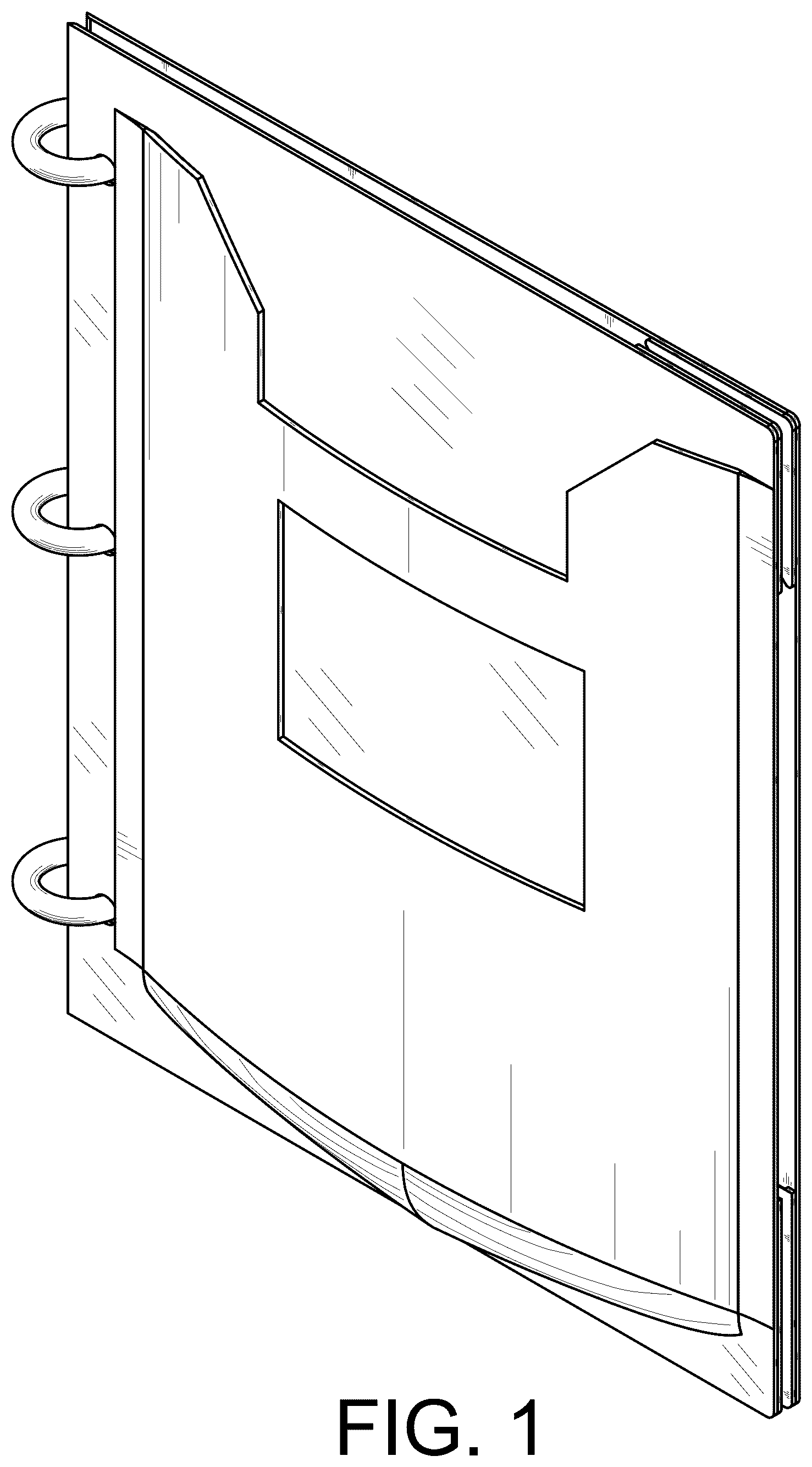 Patent USD1101040 — Folder — Figure 1