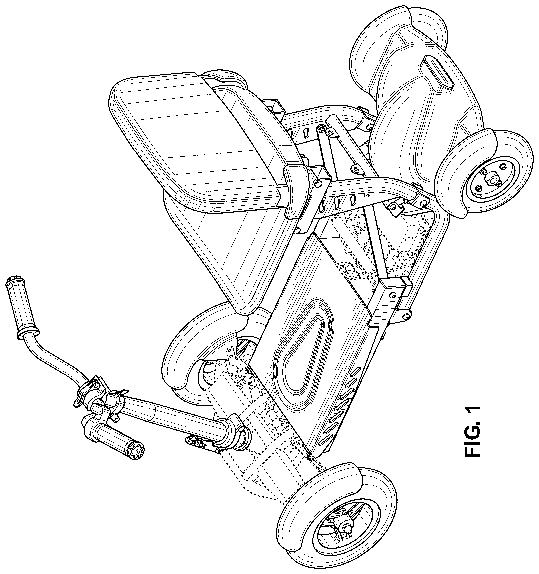 Patent USD1101059 Figure 1 – Scooter
