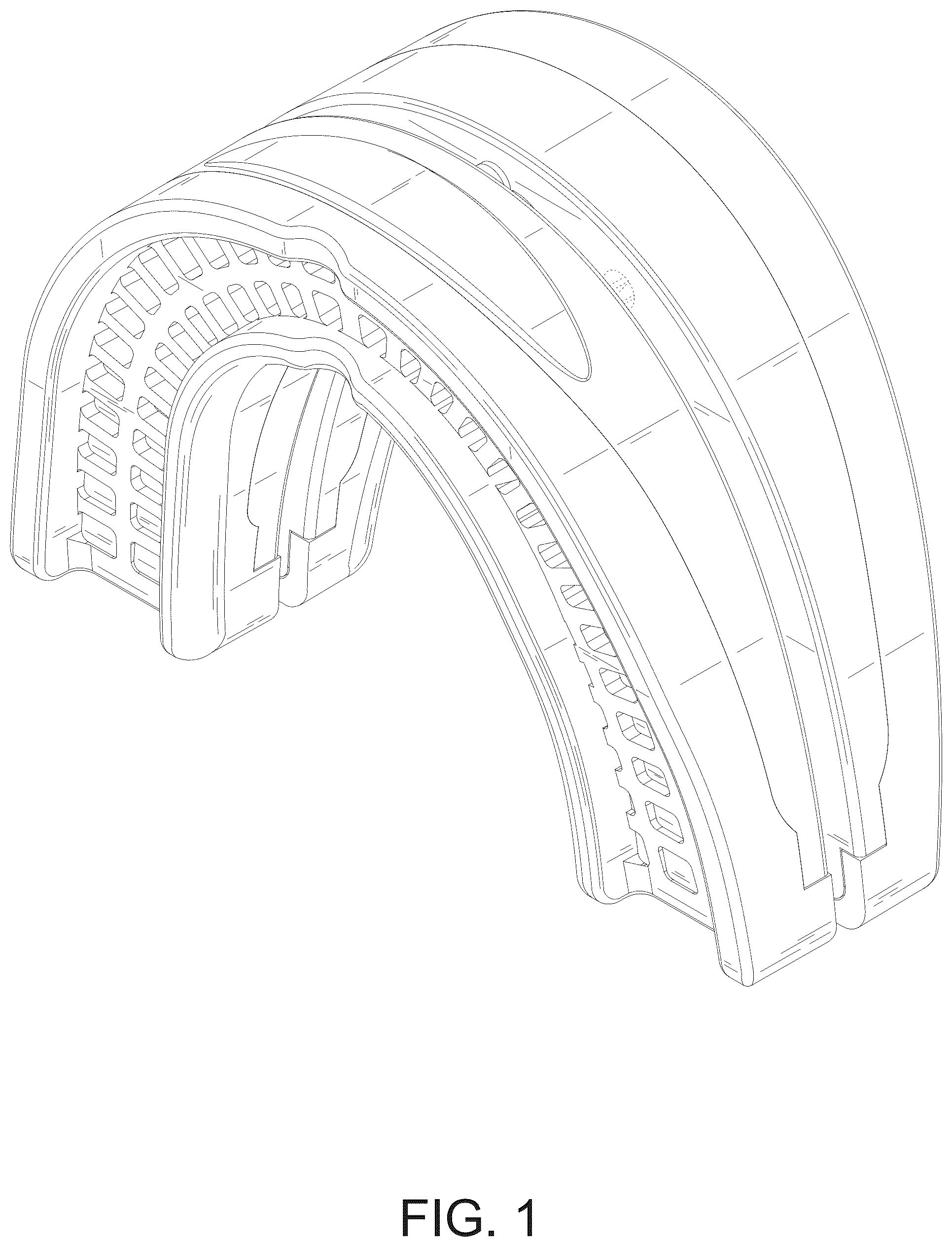 Patent USD1101163 — Dental brace — Figure 1