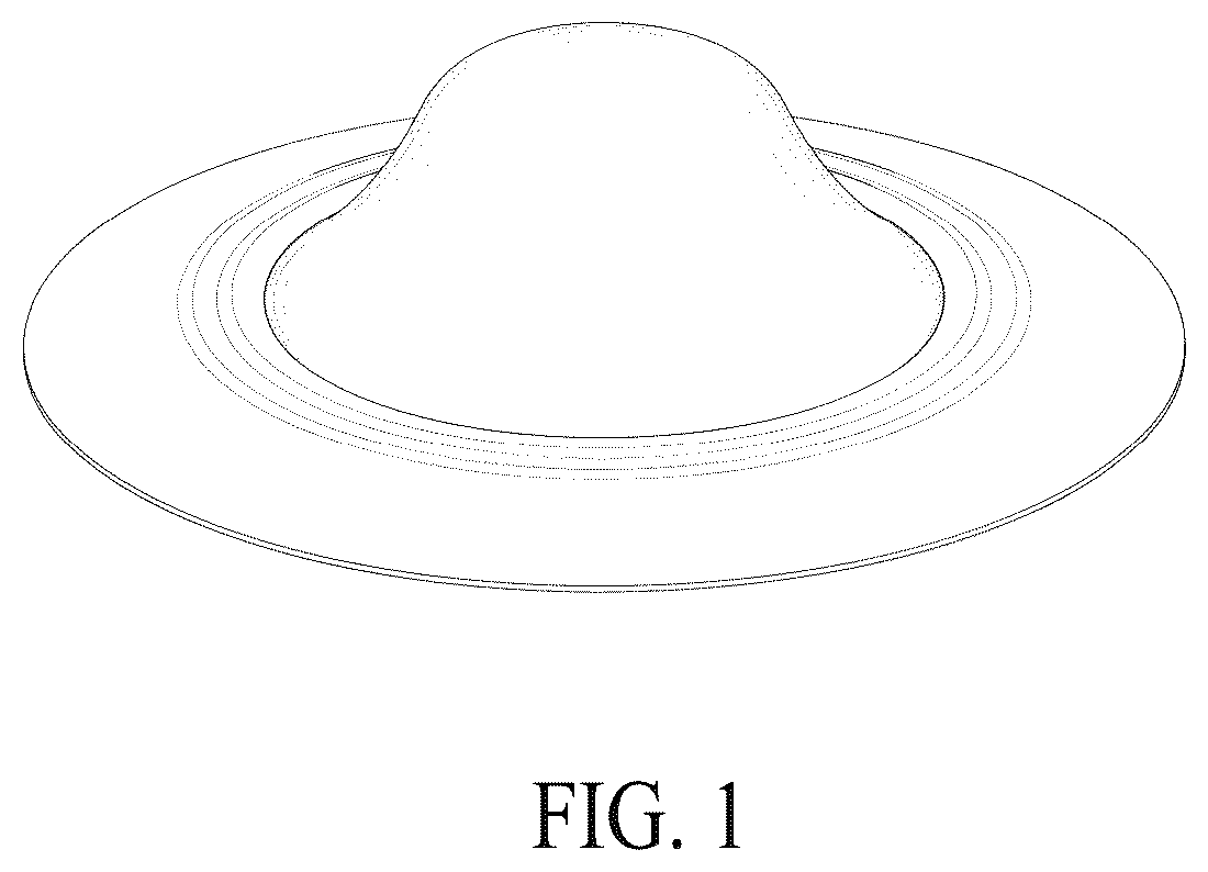 Patent USD1101169 — Nursing cap — Figure 1